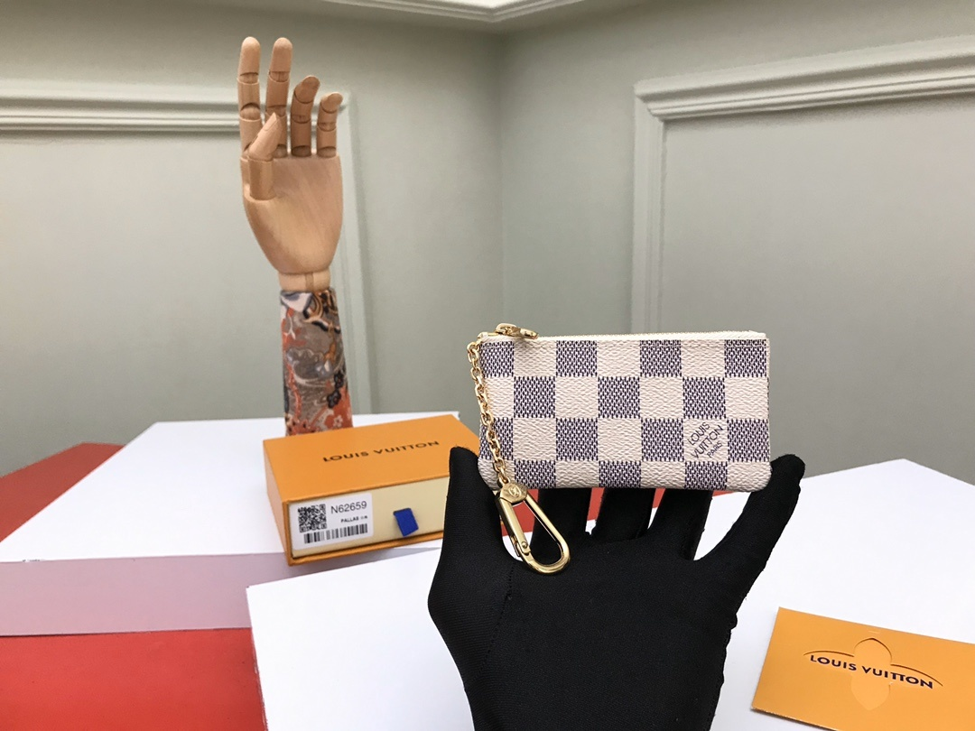 [TOP] Louis Vuitton LV Key Wallet - Monogram