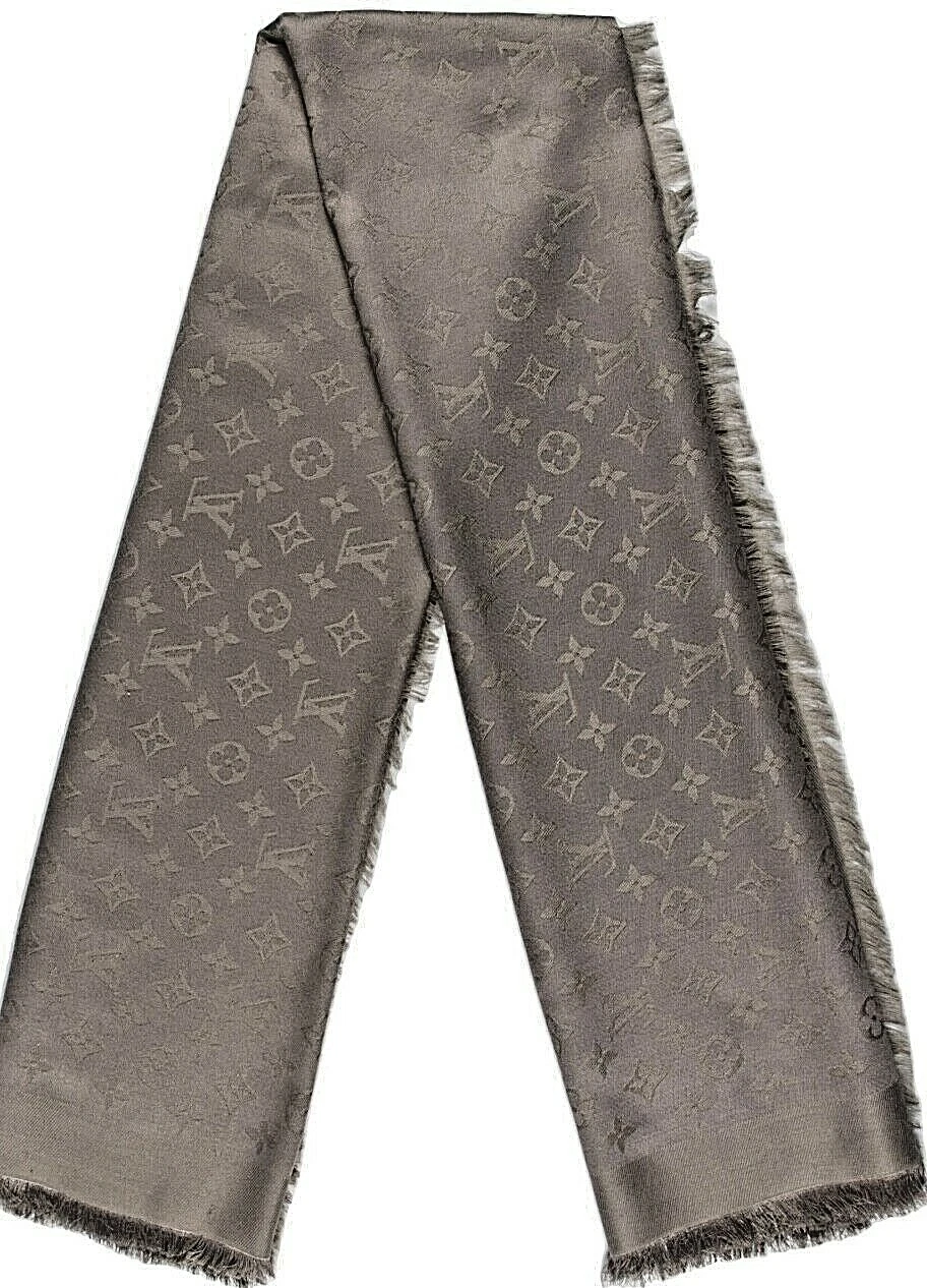 [TOP] Louis Vuitton LV  Scarf  - Dark Grey