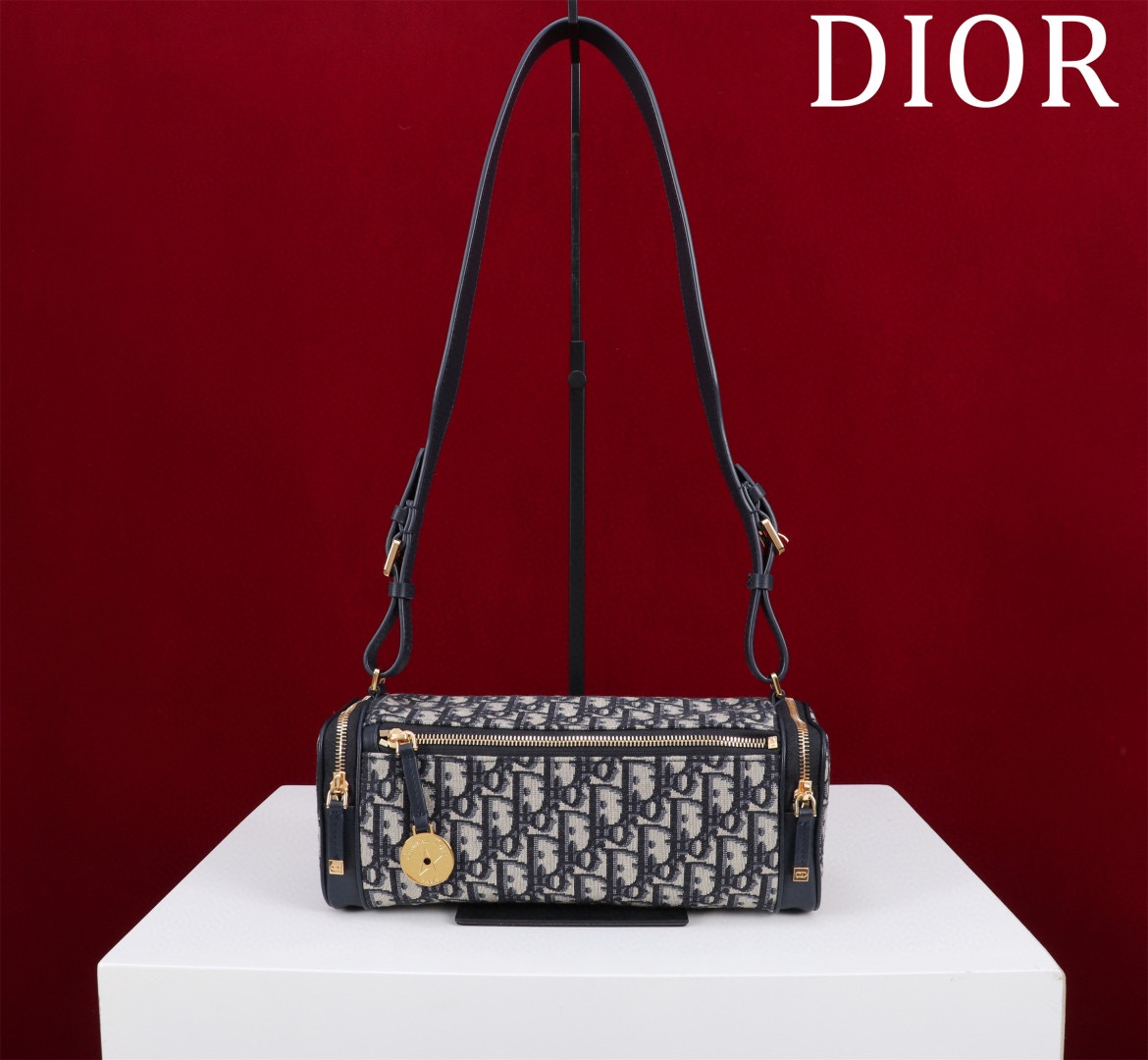 [TOP] Christian Dior East-West Bag 27*11*10cm - Blue