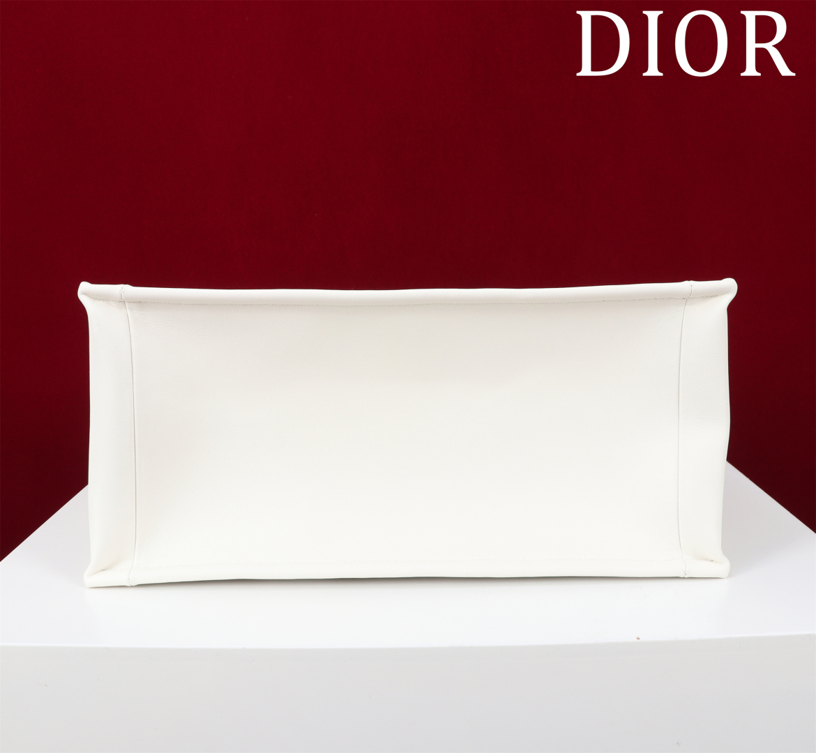[TOP] Christian Dior  Book Tote Bag - 2 Sizes - White