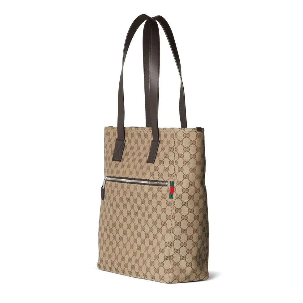 [TOP] GUCCI GG Tote Bag - 32*36*12cm - Brown