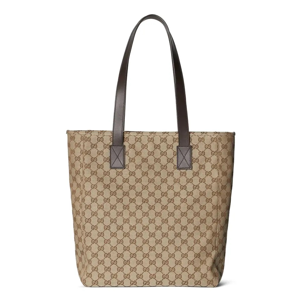 [TOP] GUCCI GG Tote Bag - 32*36*12cm - Brown