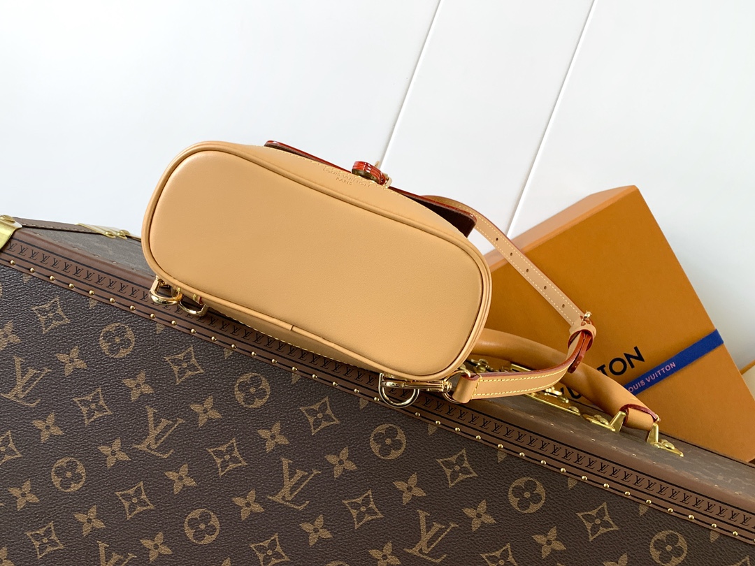 [TOP] Louis Vuitton LV Soho Backpack Monogram Canvas 17x23x8cm/24x32x9cm - Brown