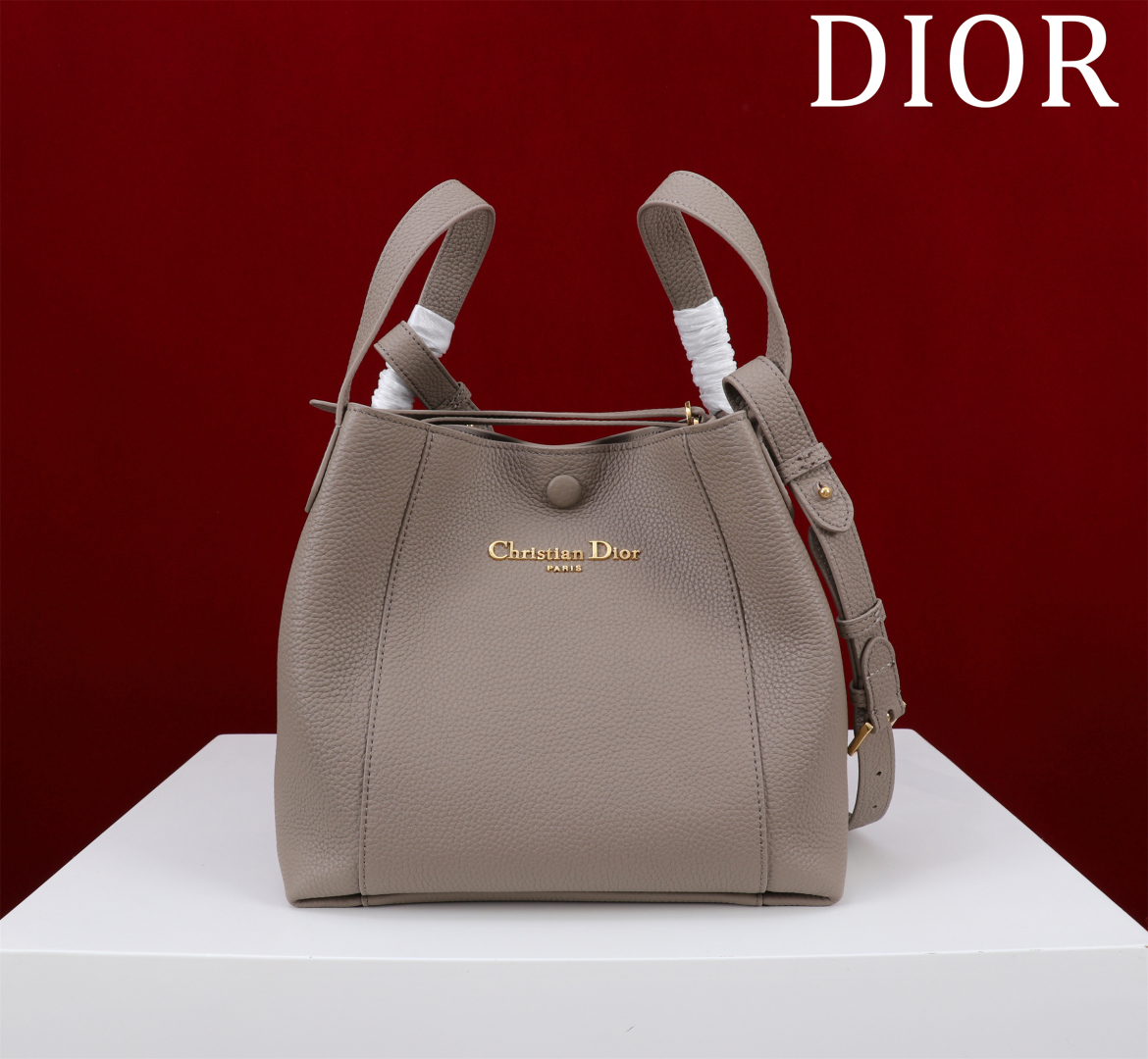 [TOP] Christian Dior CD Signature  Hobo Bag 21*19*11cm/24*21*14cm - 4 Colors