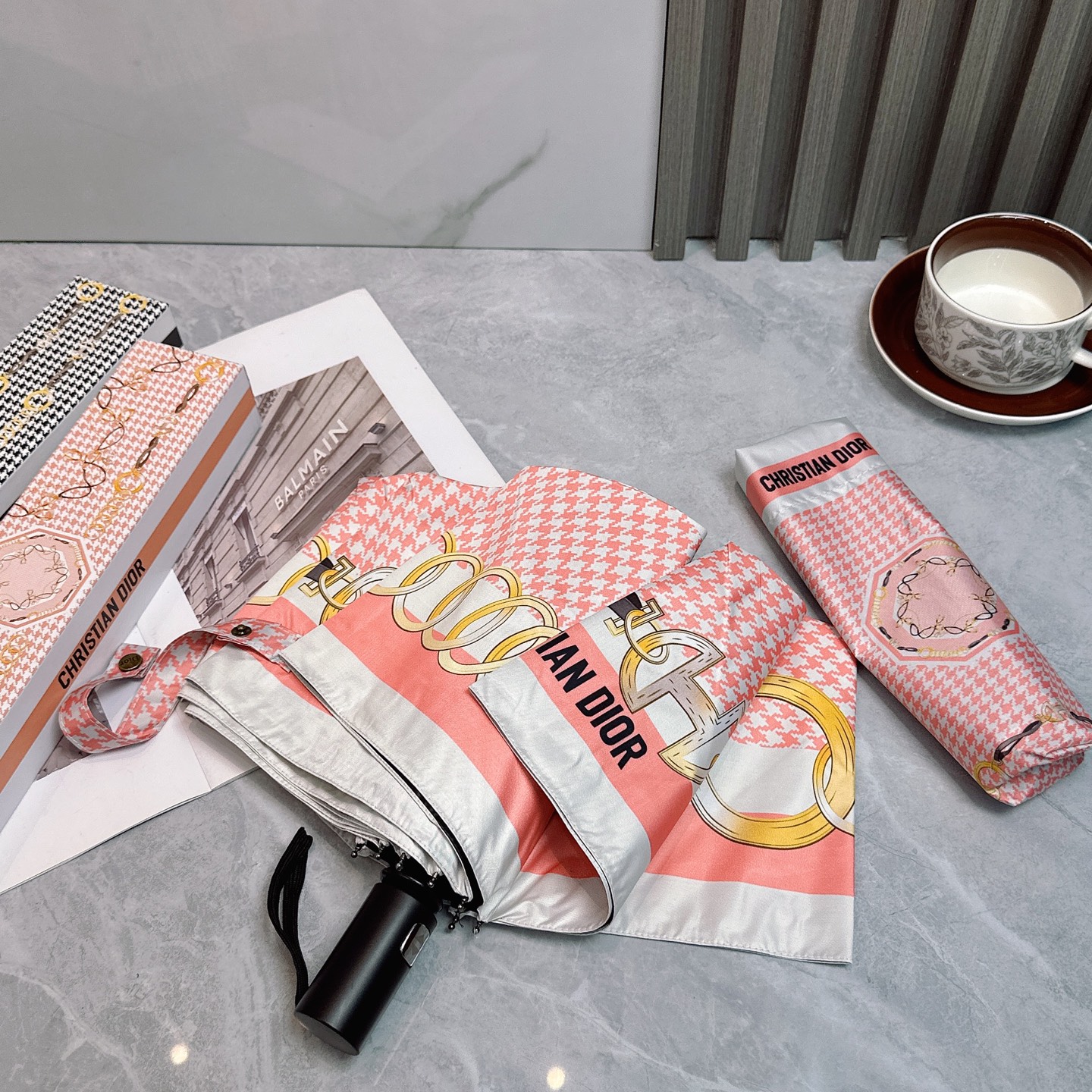 [TOP] Christian Dior Umbrella - 4 Colors