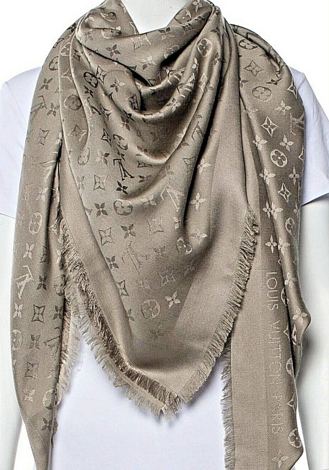 [TOP] Louis Vuitton LV  Scarf  - Dark Grey