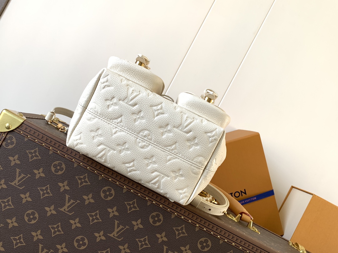 [TOP] Louis Vuitton LV Monogram Milky Way Backup Backpack 20×22×14cm - Black/Beige