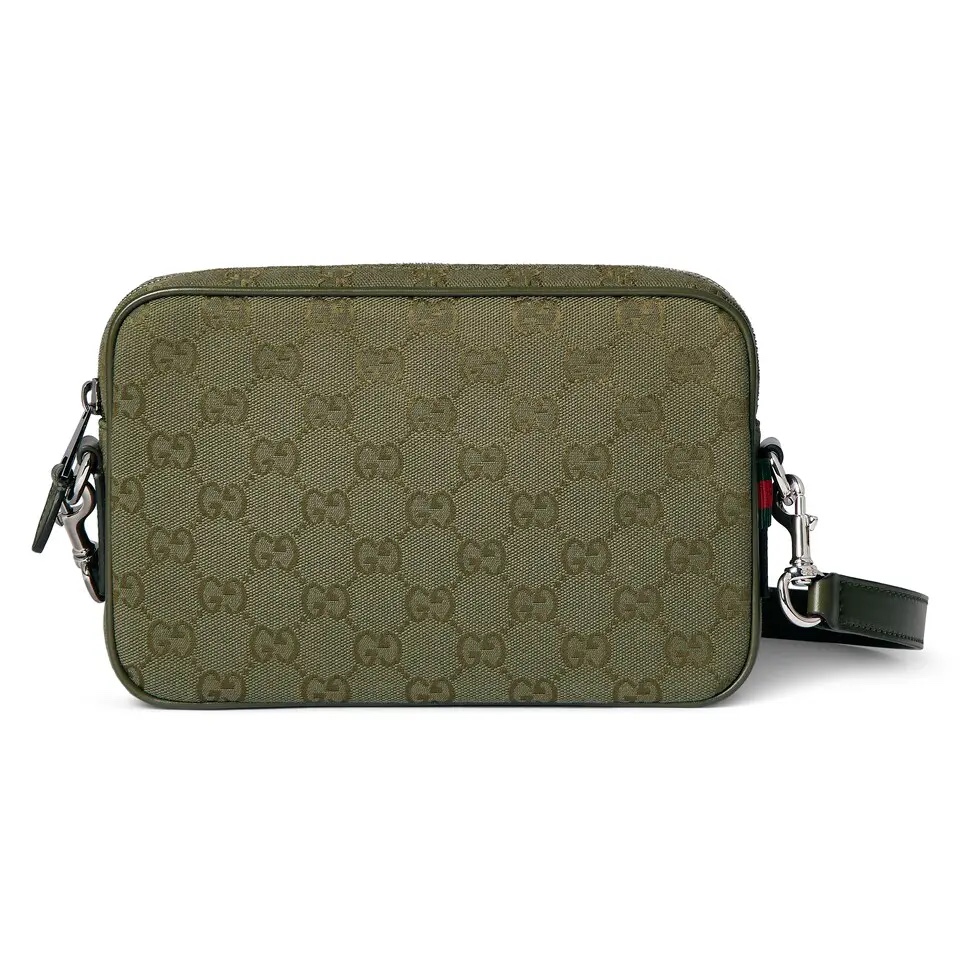 [TOP] GUCCI GG Shoulder Bag 23.5*15*5cm - Green