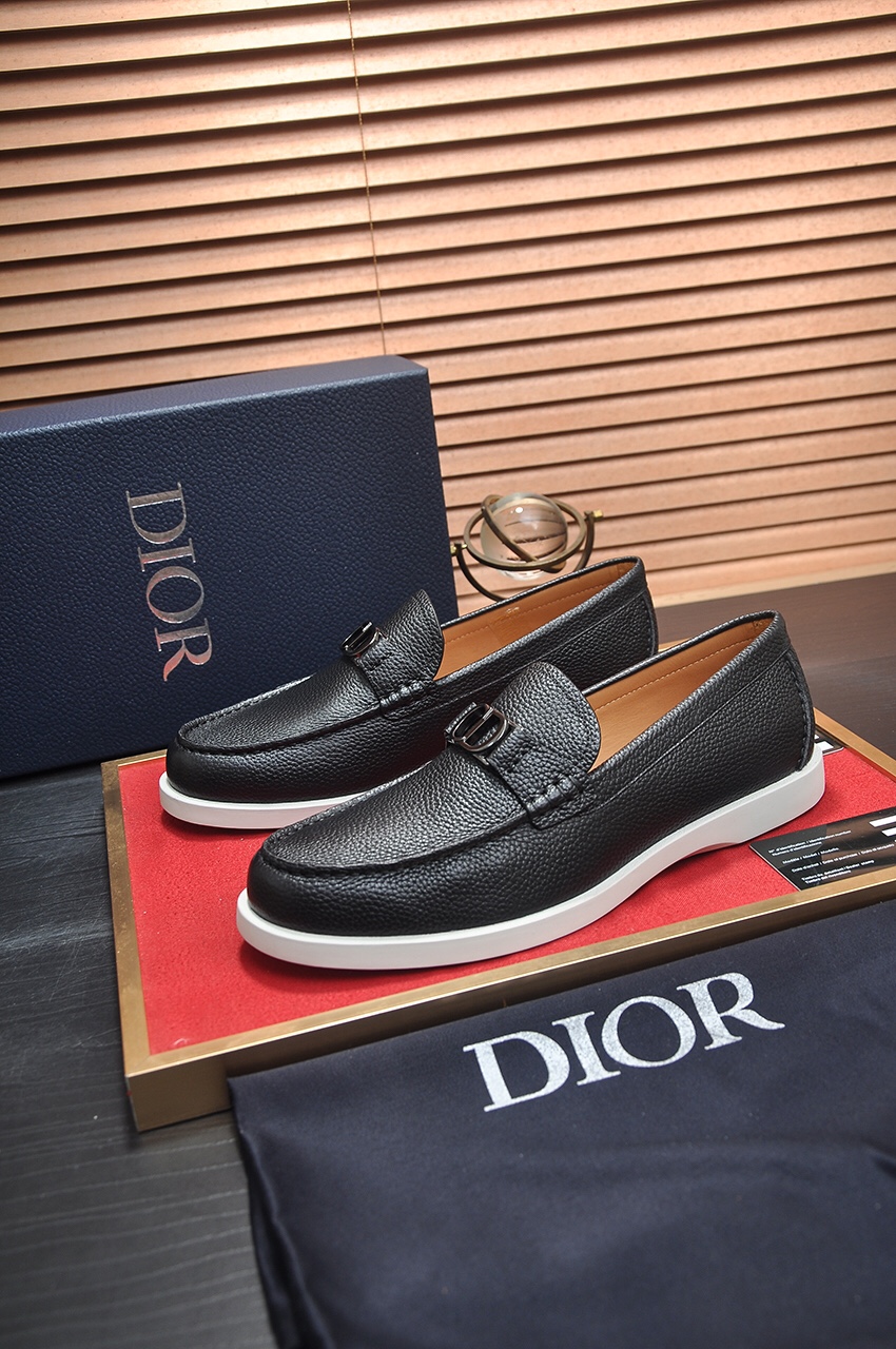 [TOP] Christian Dior Men's Casual Leather Shoes - 3 Color