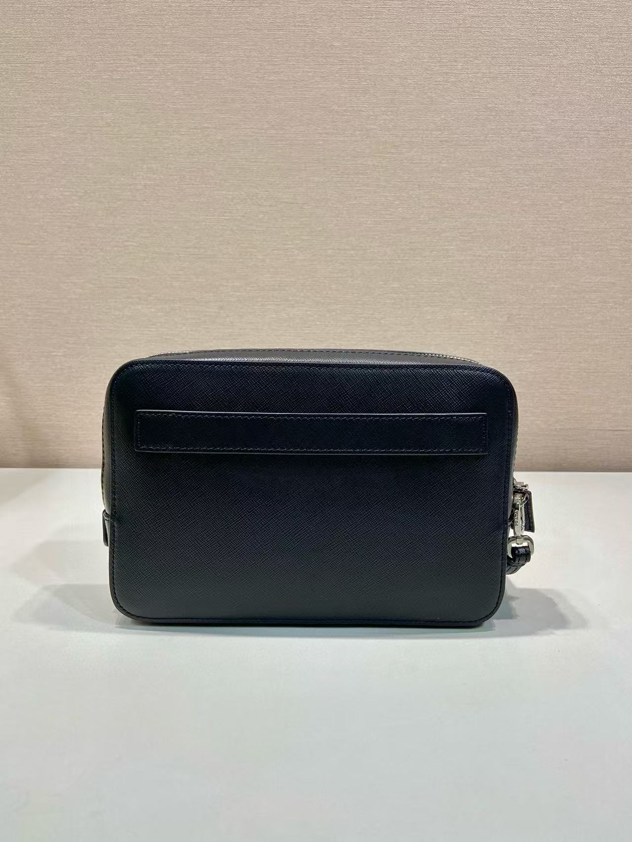 [TOP] PRADA Leather Handbag  23×15 cm - Black
