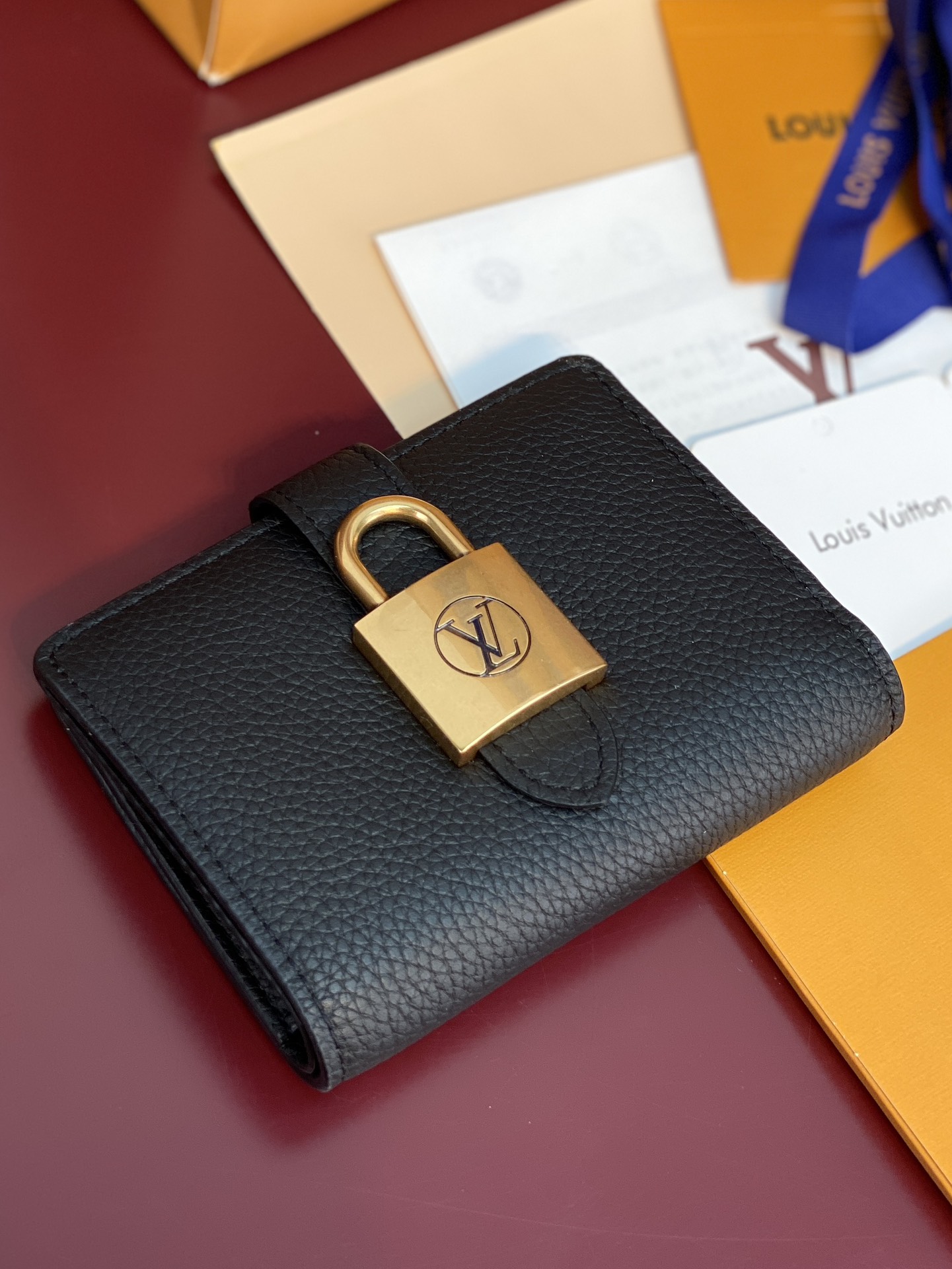[TOP] Louis Vuitton LV Portfoille Locky Wallet 11*8.5*2cm - 5 Colour