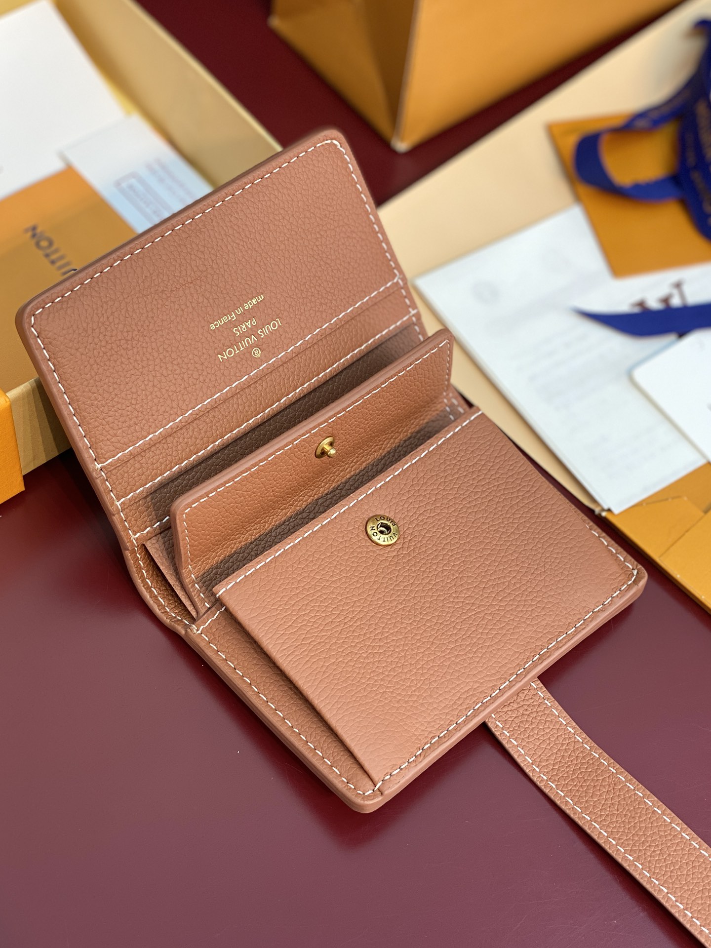 [TOP] Louis Vuitton LV Portfoille Locky Wallet 11*8.5*2cm - 5 Colour