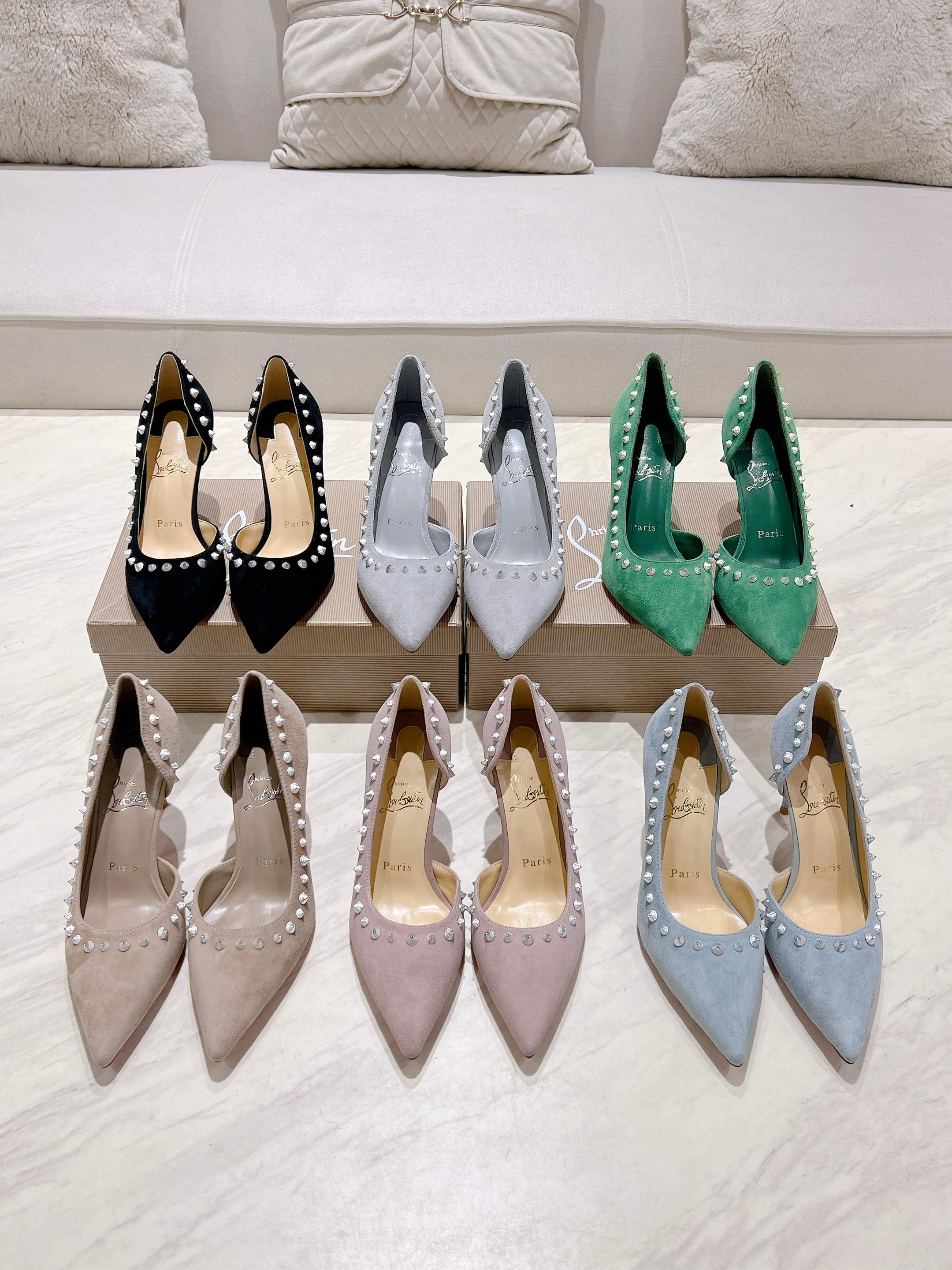 [TOP] Christian Louboutin CL High Heel  - 6 Colors