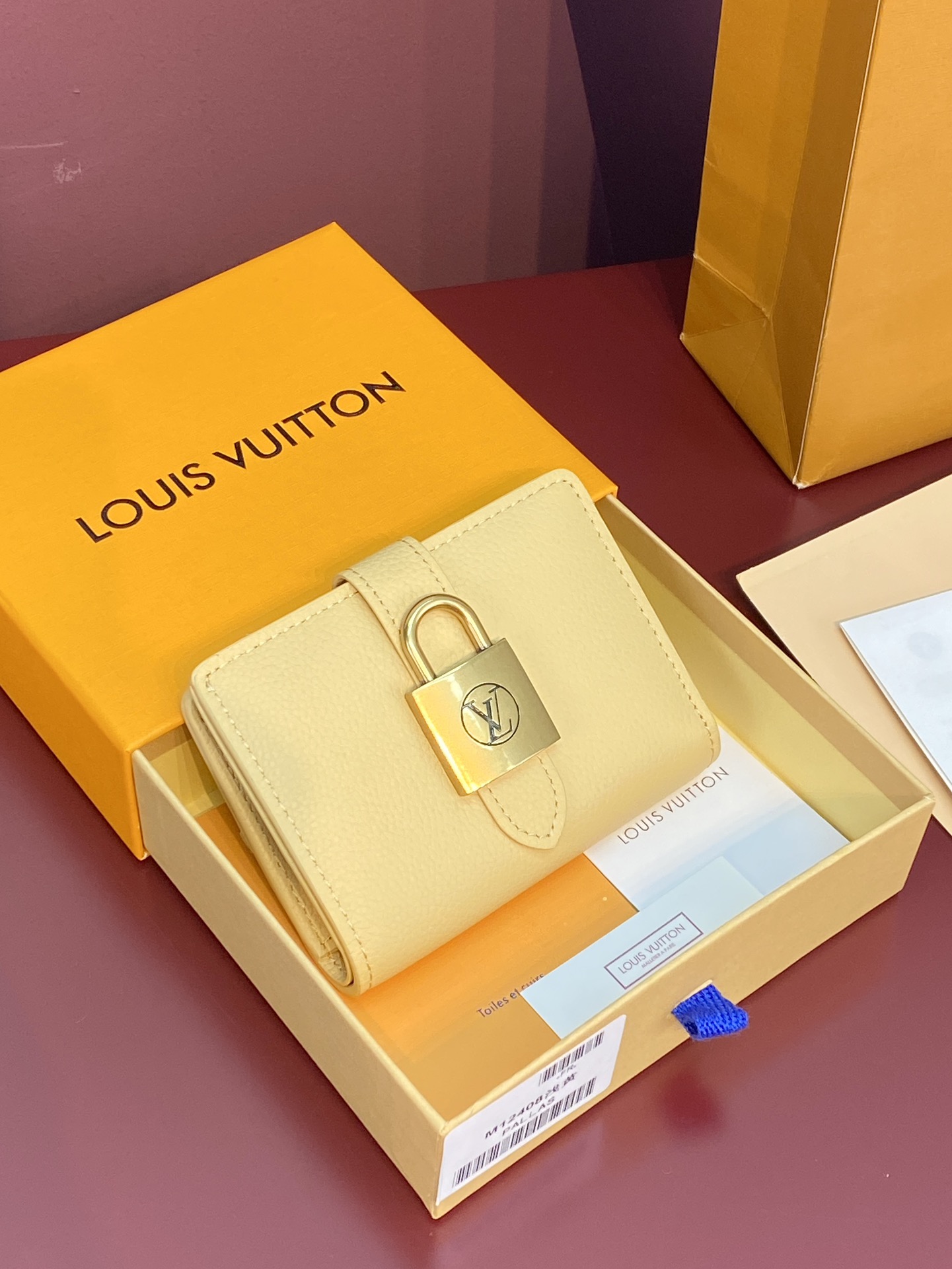 [TOP] Louis Vuitton LV Portfoille Locky Wallet 11*8.5*2cm - 5 Colour