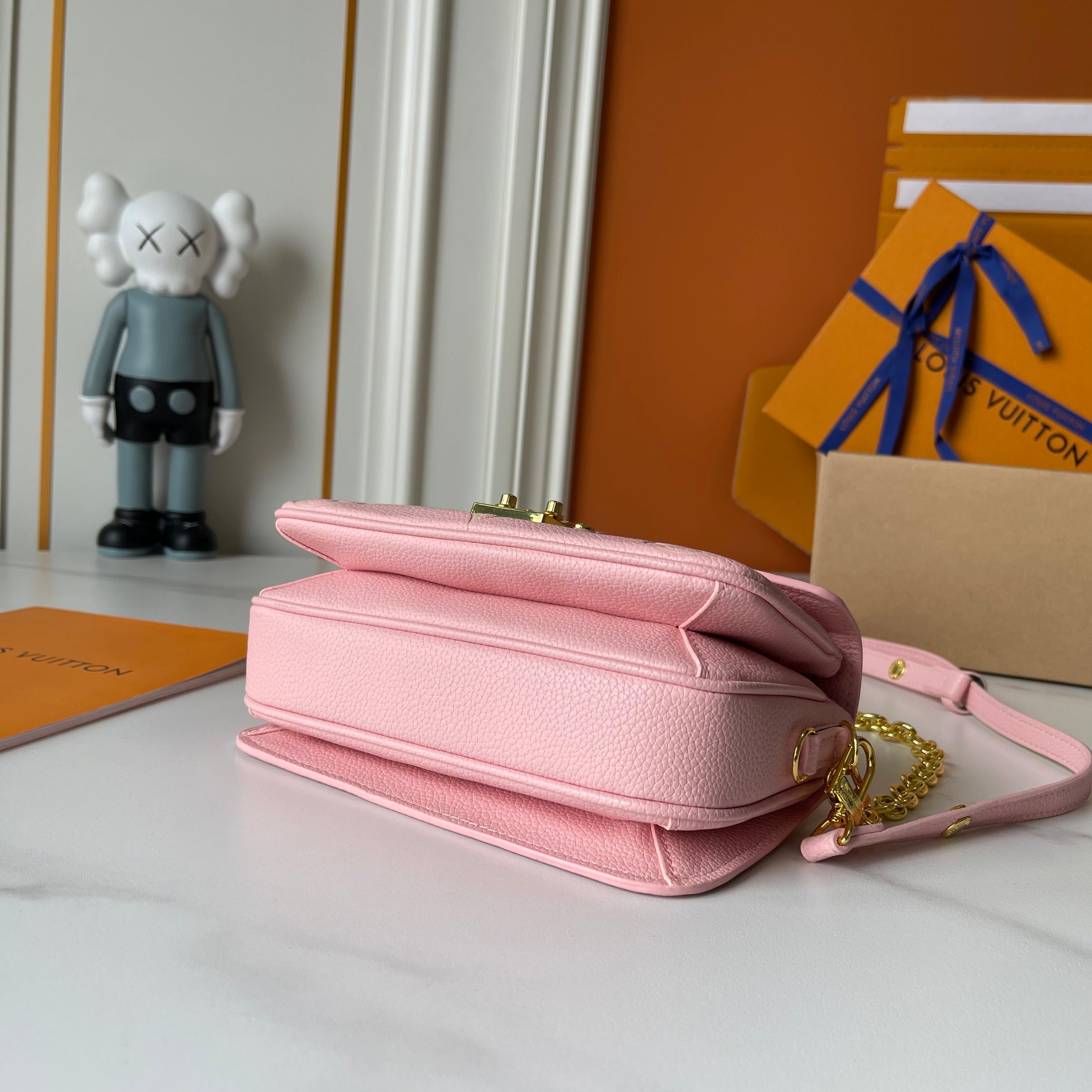 [TOP] Louis Vuitton LV Pochette Metis Bag 21.5X13.5X6cm - Pink