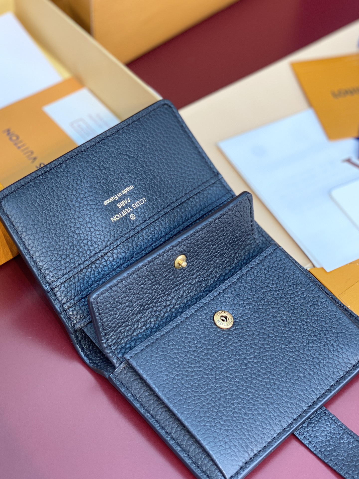 [TOP] Louis Vuitton LV Portfoille Locky Wallet 11*8.5*2cm - 5 Colour