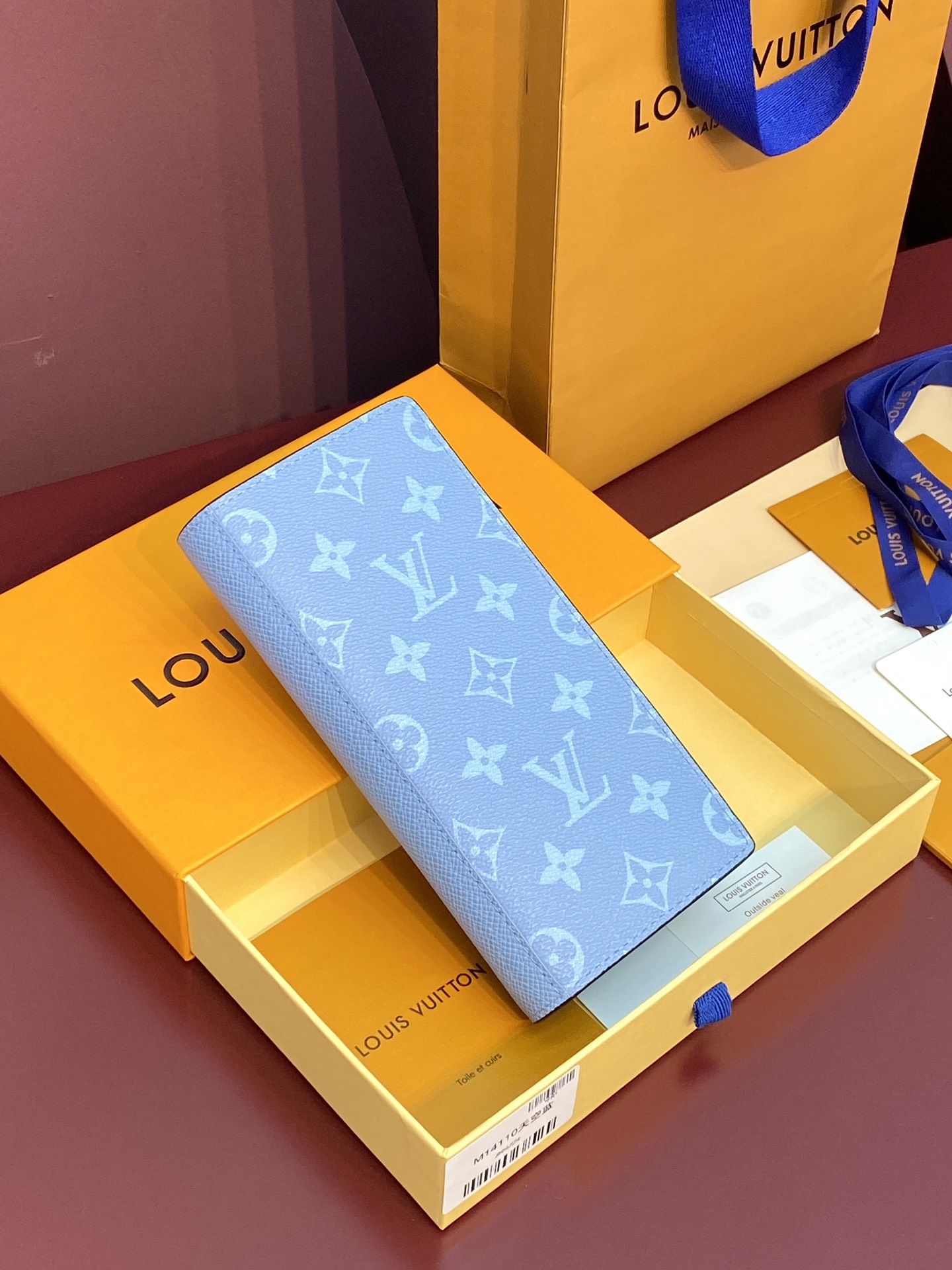 [TOP] Louis Vuitton LV Brazza Long Wallet 10*19*2cm - 2 Color