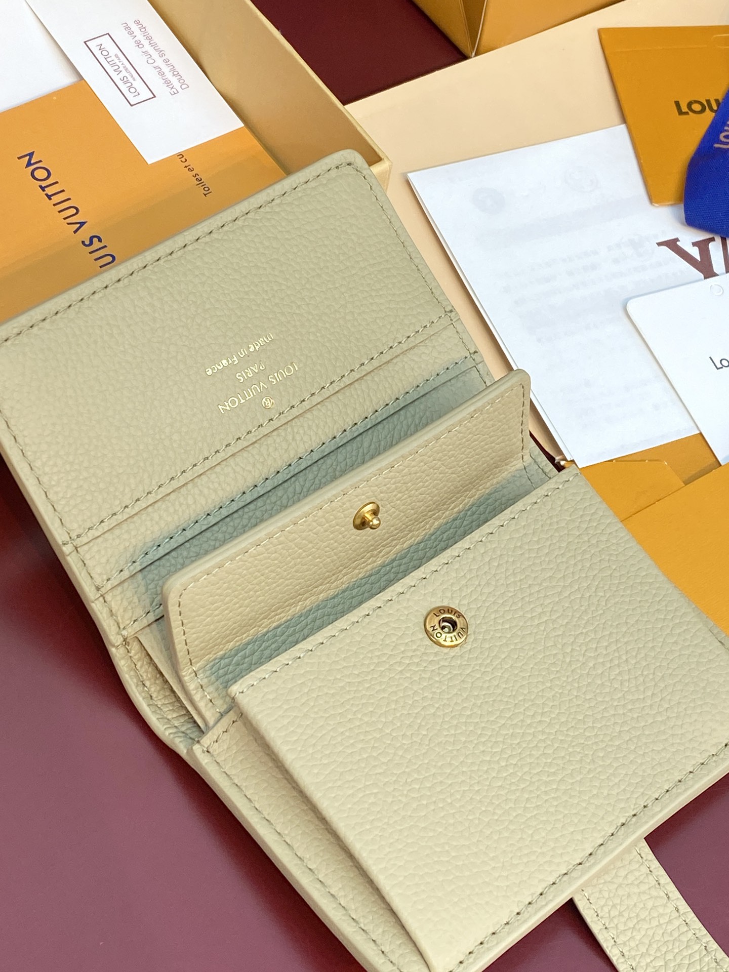 [TOP] Louis Vuitton LV Portfoille Locky Wallet 11*8.5*2cm - 5 Colour