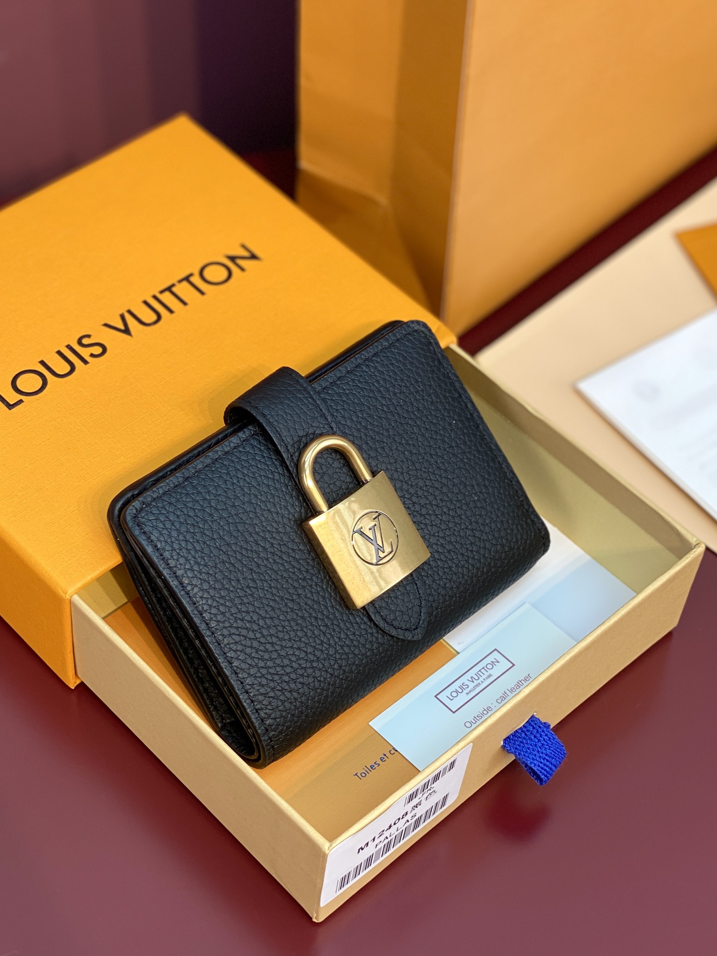 [TOP] Louis Vuitton LV Portfoille Locky Wallet 11*8.5*2cm - 5 Colour