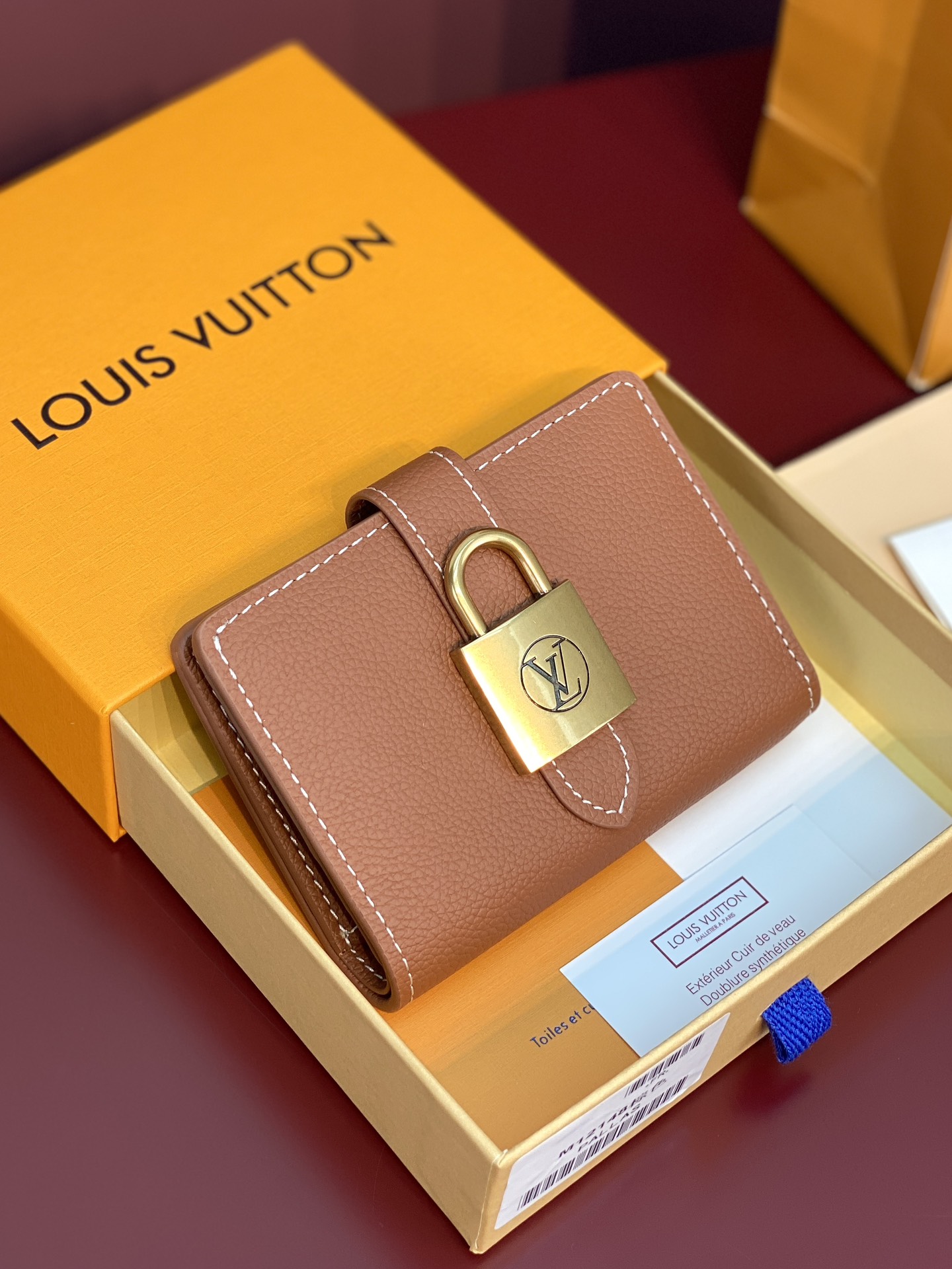 [TOP] Louis Vuitton LV Portfoille Locky Wallet 11*8.5*2cm - 5 Colour