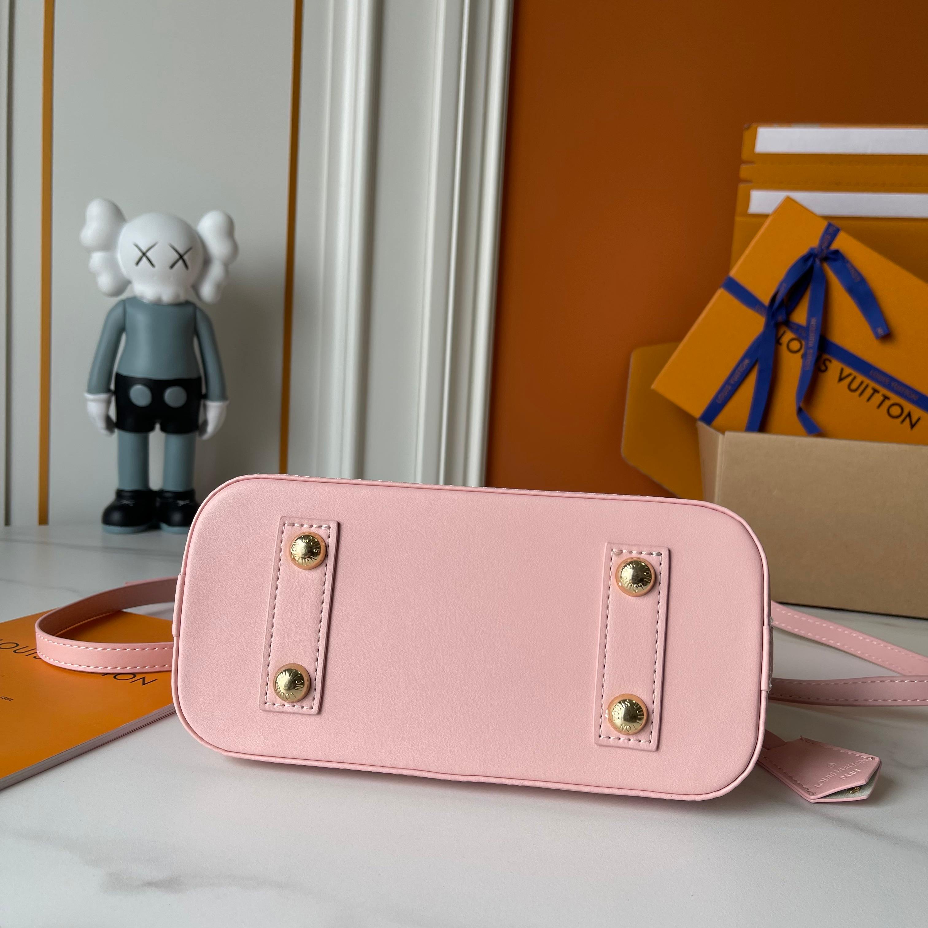 [TOP] Louis Vuitton LV Alma Bag 25x19x12cm - Pink