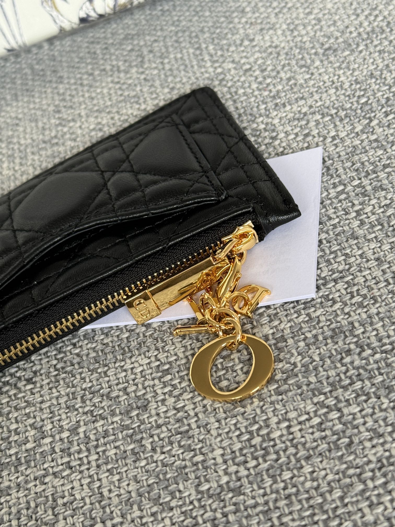 [TOP] Christian Dior Card Holder Sheepskin 13.5*8.5*1.5 cm - 9 Colour