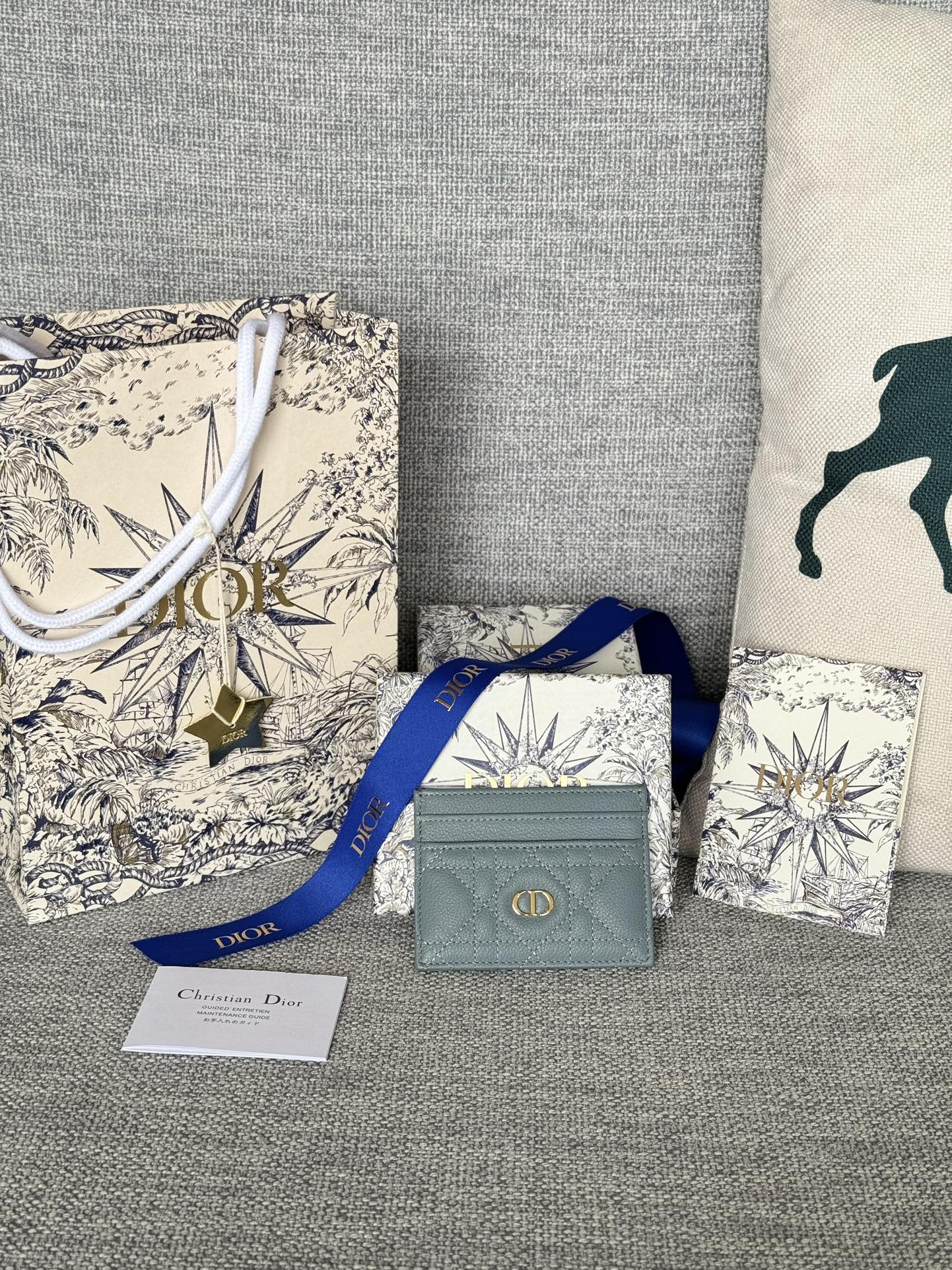 [TOP] Christian Dior Card Holder 10.5*7.5cm - 10 Colors