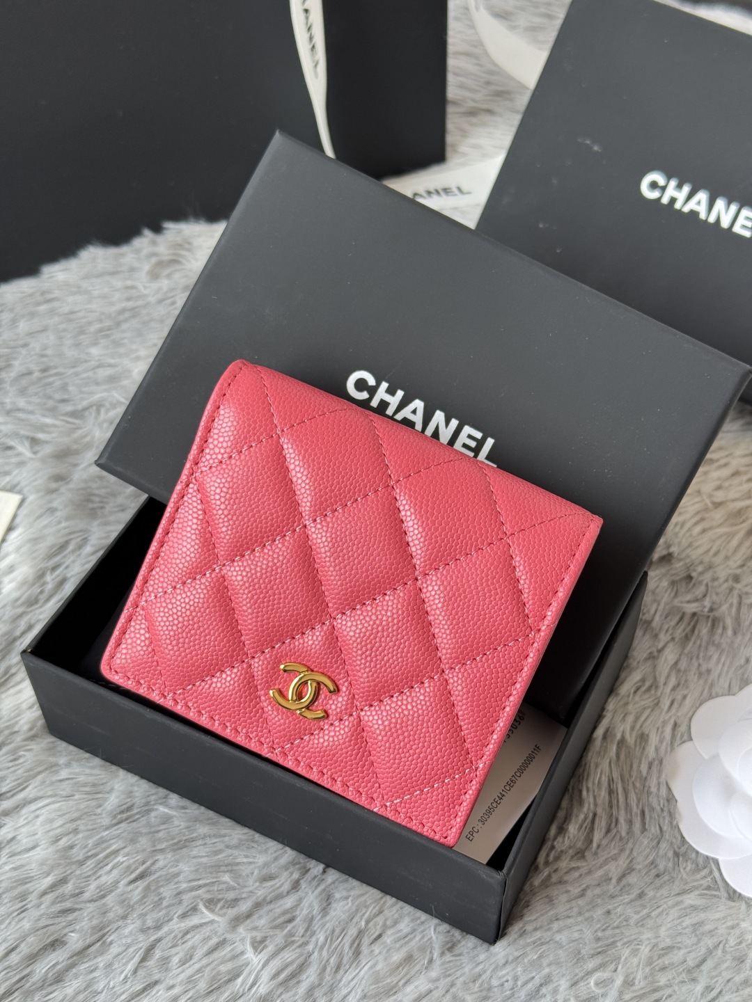 [TOP] CHANEL Wallets Calfskin 12x12x3cm - 6 Color&GHW