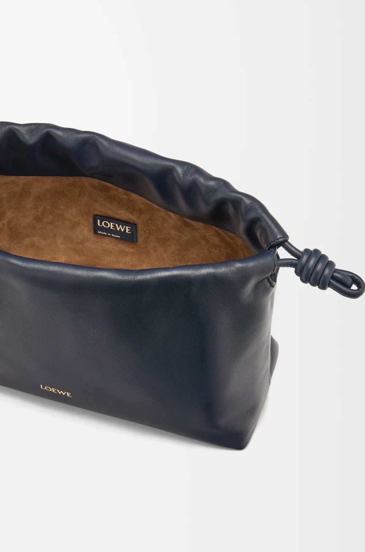 [TOP] LOEWE Flamenco Bag Lambskin 30×10.5×20cm - Navy Blue