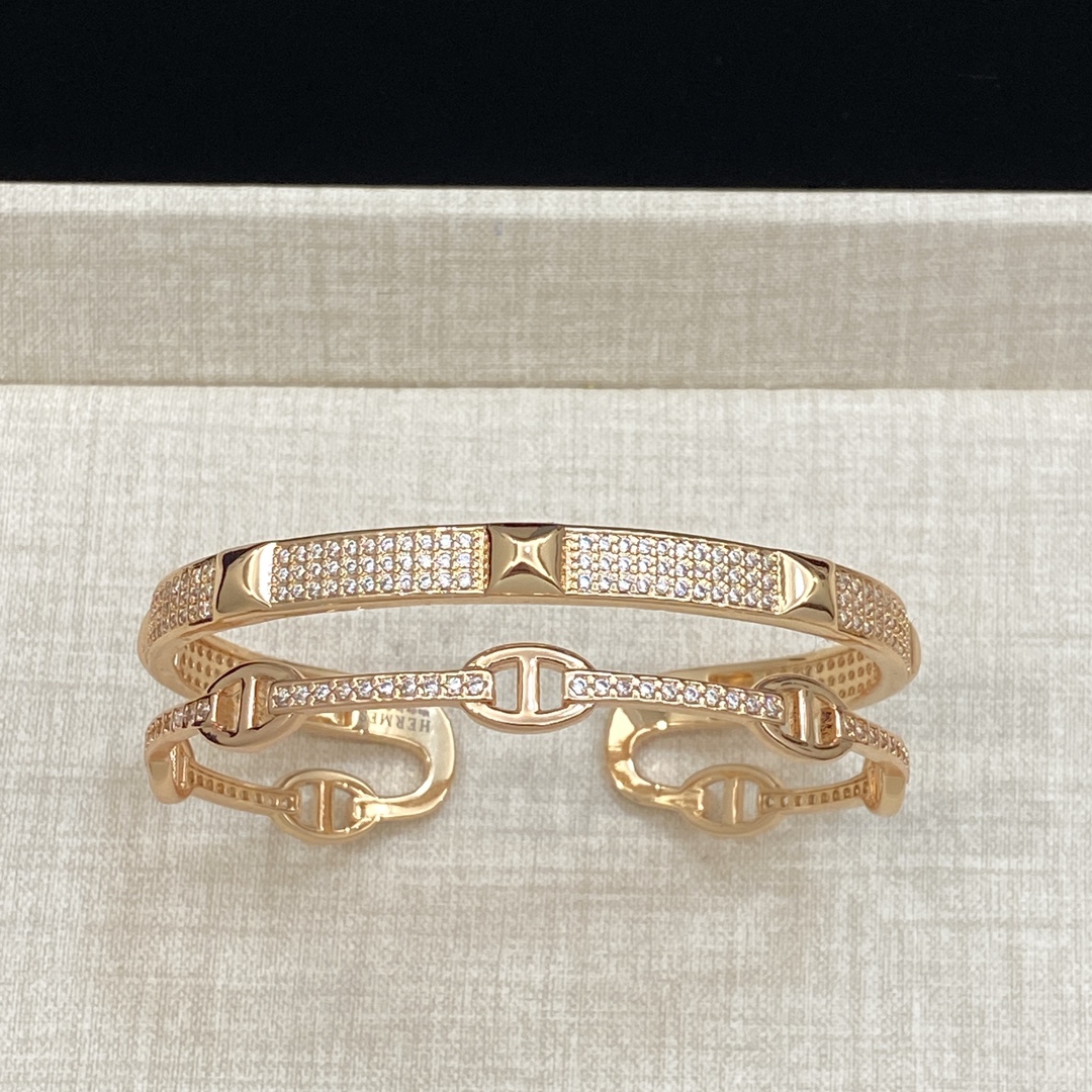 [TOP] HERMES Bracelet - Rose Gold