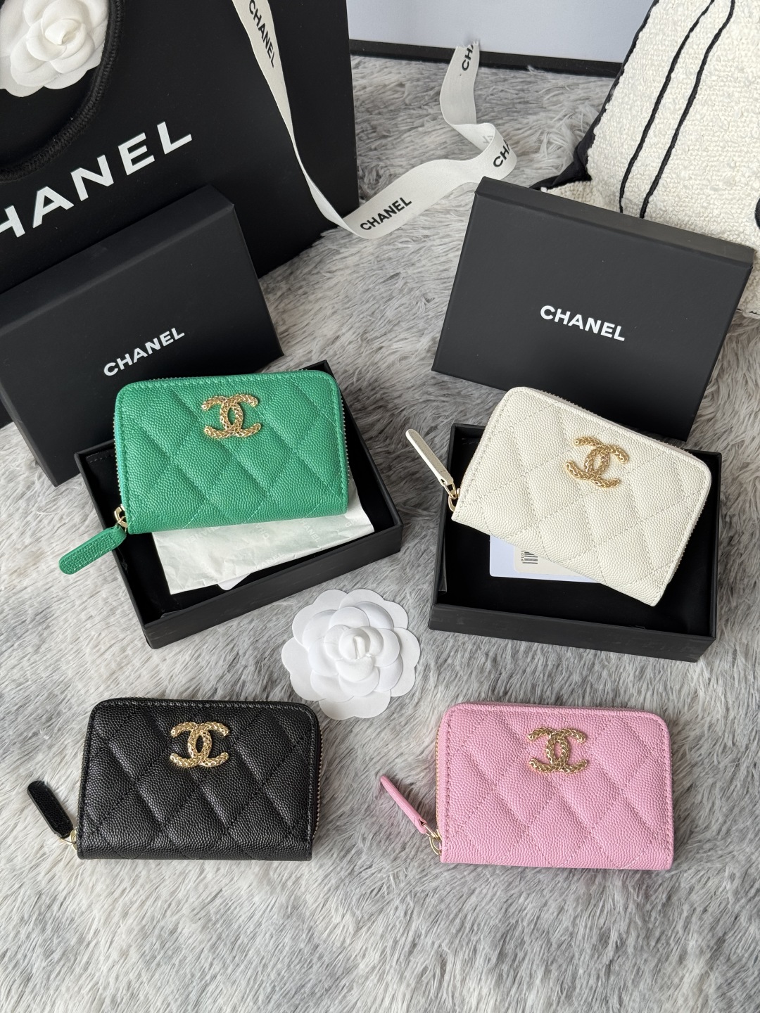 [TOP] CHANEL Card Package 11x7.5cm - 4 Color