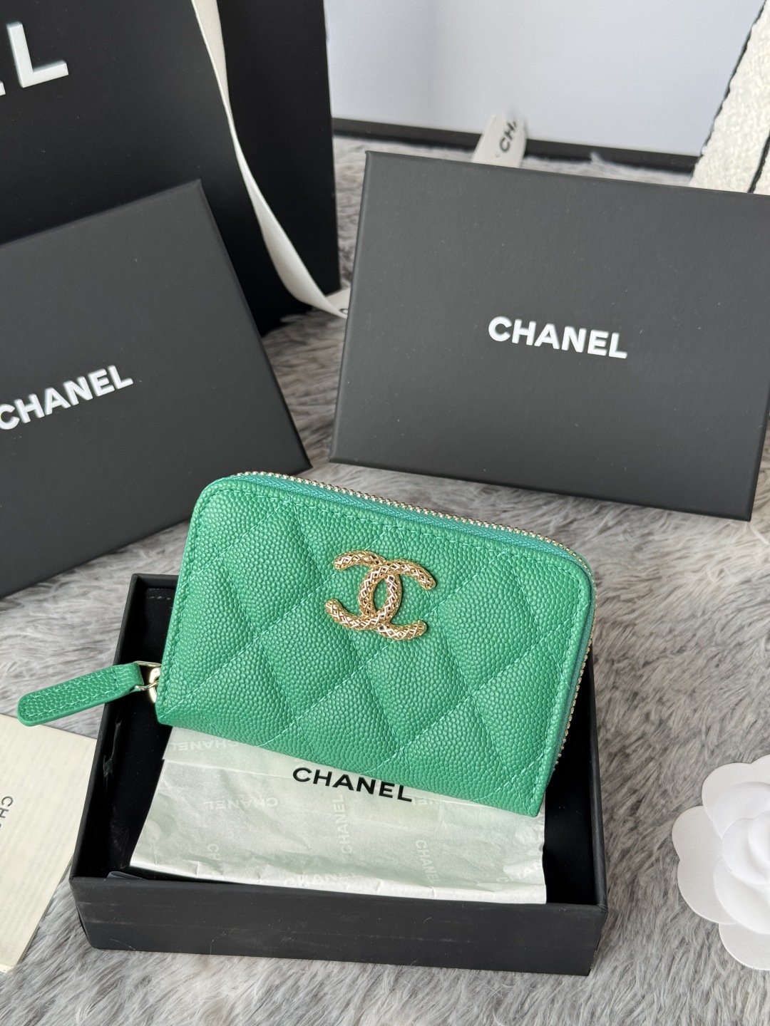 [TOP] CHANEL Card Package 11x7.5cm - 4 Color