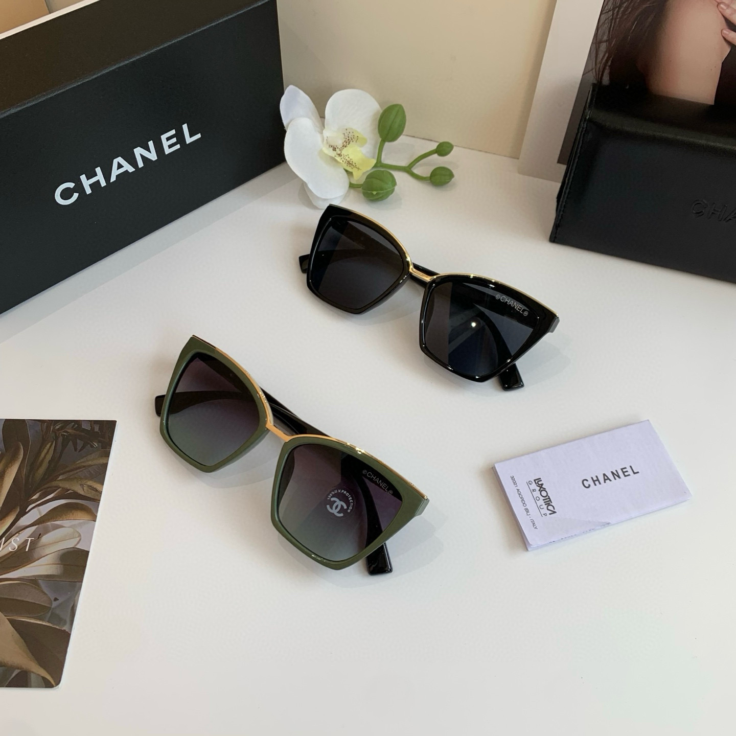 [TOP] CHANEL Sunglasses - 2 Colors
