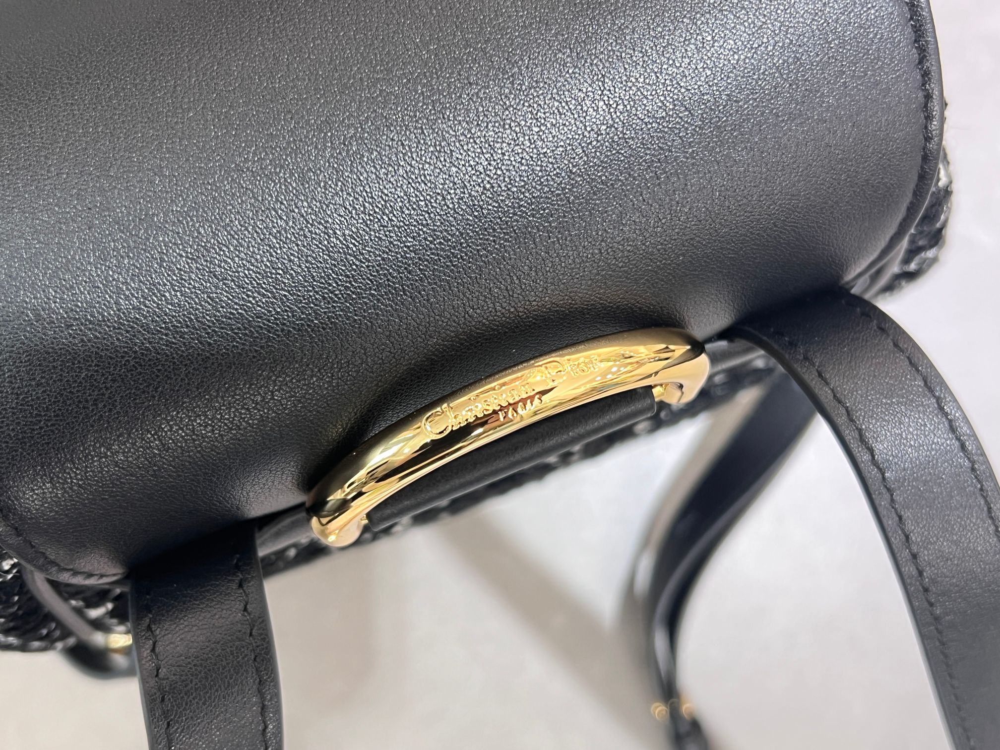 [TOP] Christian Dior Caro Backpack 23×26.7×12.5 cm - Black