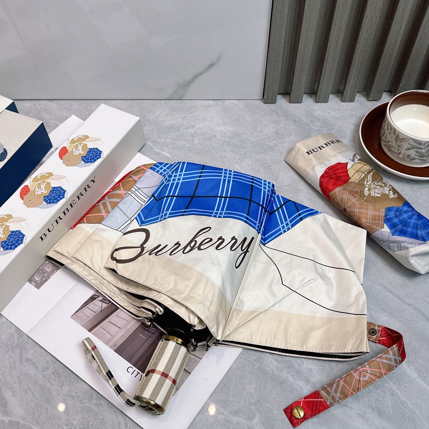 [TOP] BURBERRY Umbrella - 3 Colour