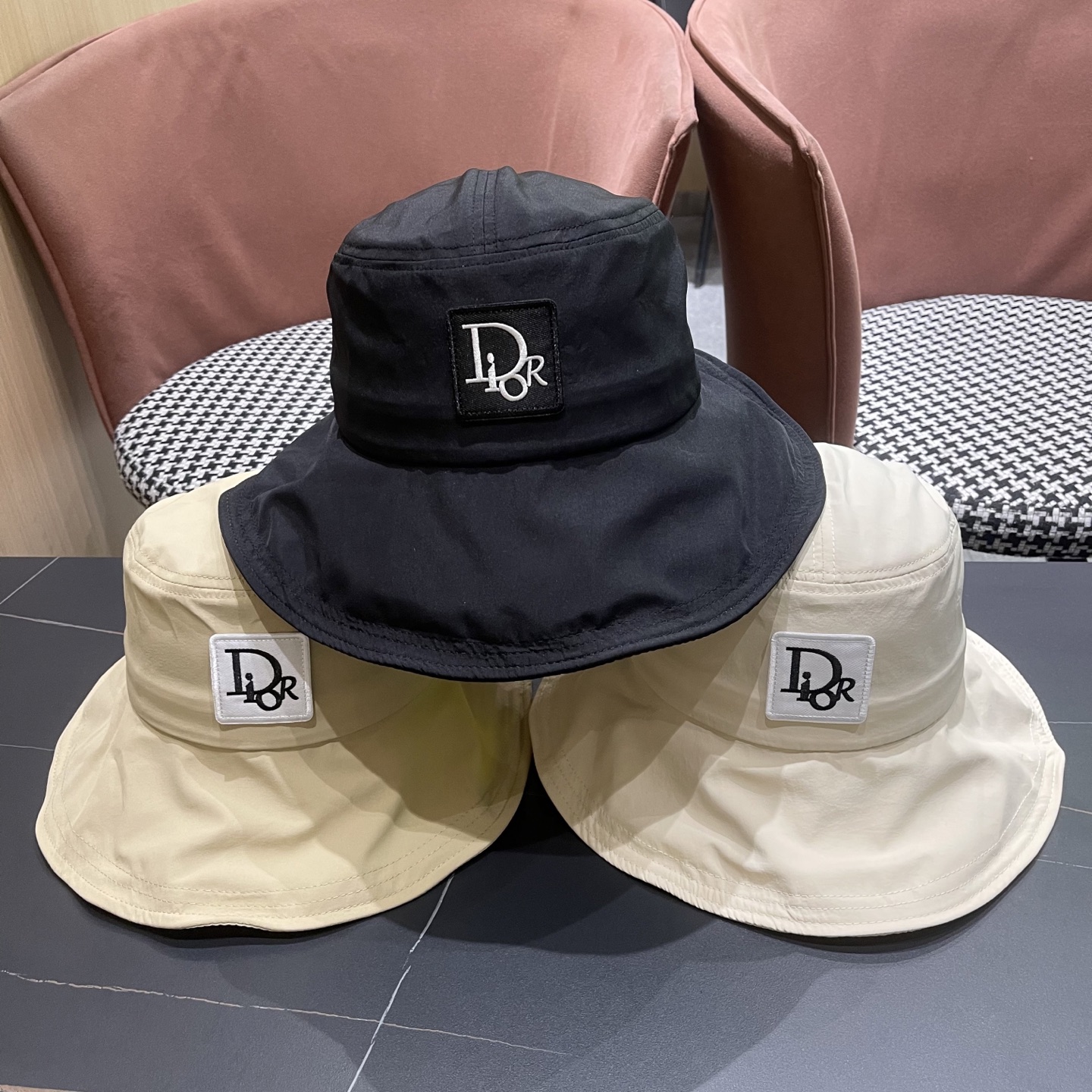 [TOP] Christian Dior New Sun Hat - 3 Colour
