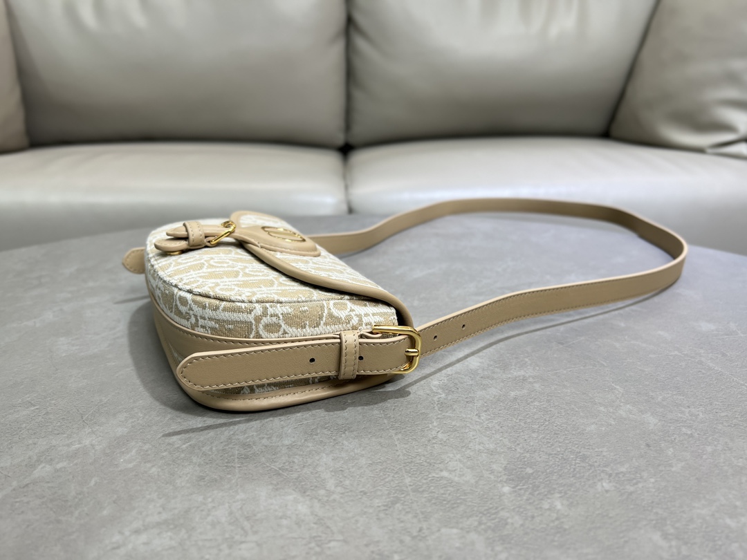 [TOP] Christian Dior Bobby Bag 21×12×5.1cm - Brown