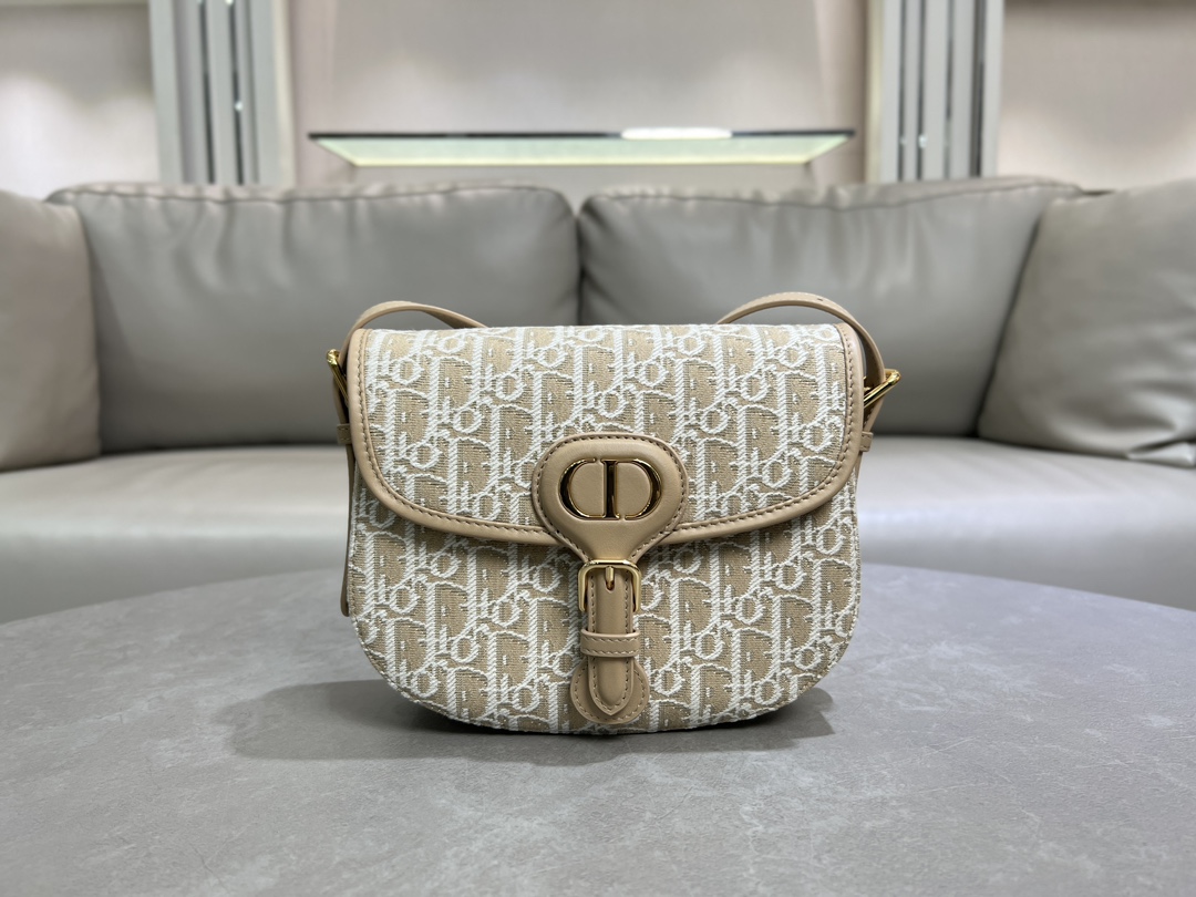[TOP] Christian Dior Bobby Bag 22×17×6cm - Brown