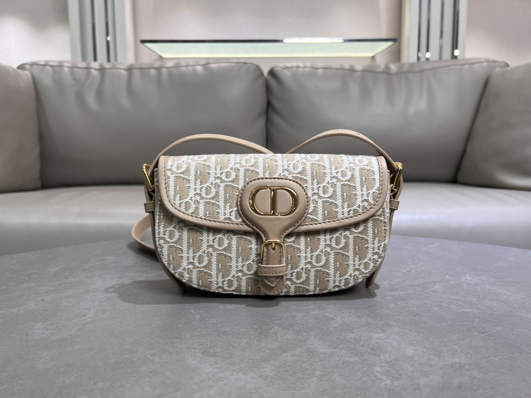 [TOP] Christian Dior Bobby Bag 21×12×5.1cm - Brown