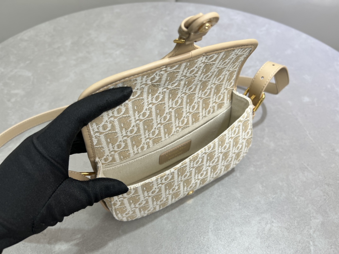 [TOP] Christian Dior Bobby Bag 21×12×5.1cm - Brown