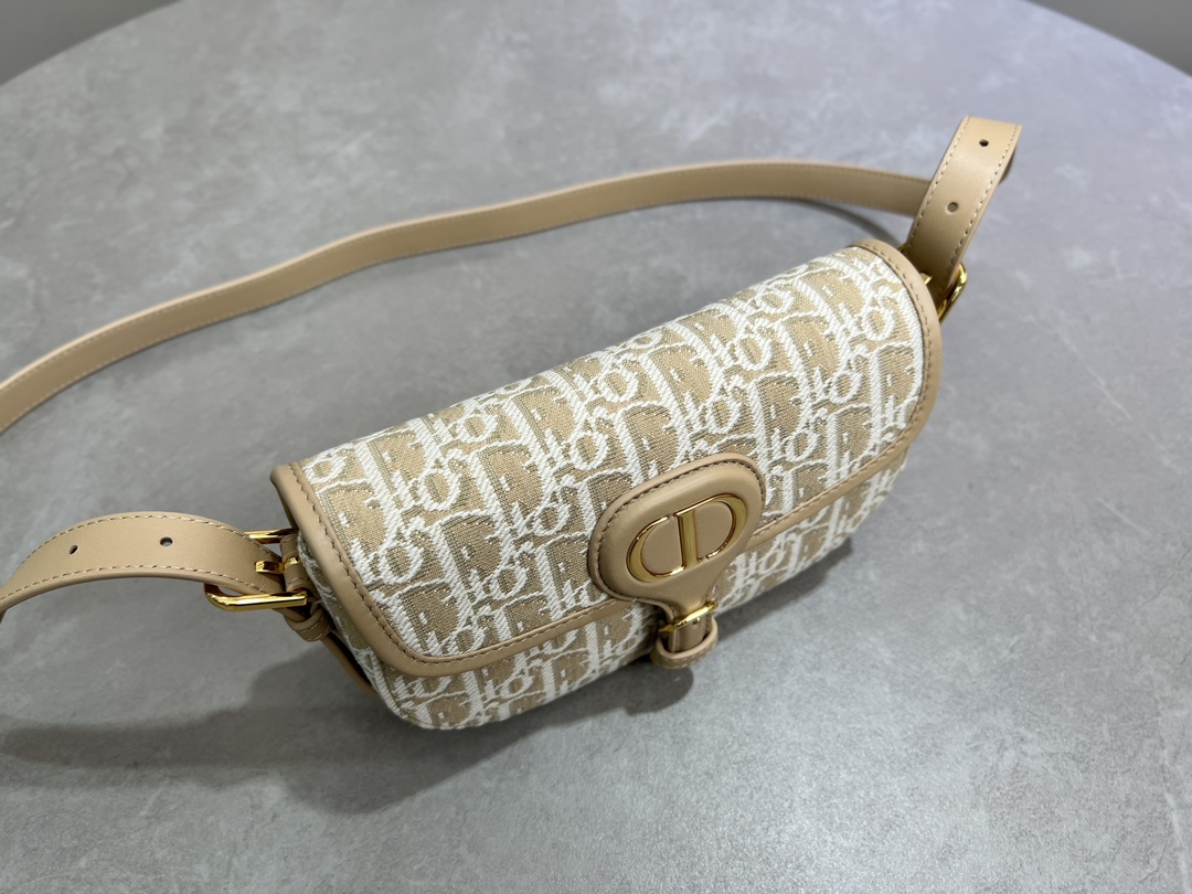 [TOP] Christian Dior Bobby Bag 21×12×5.1cm - Brown