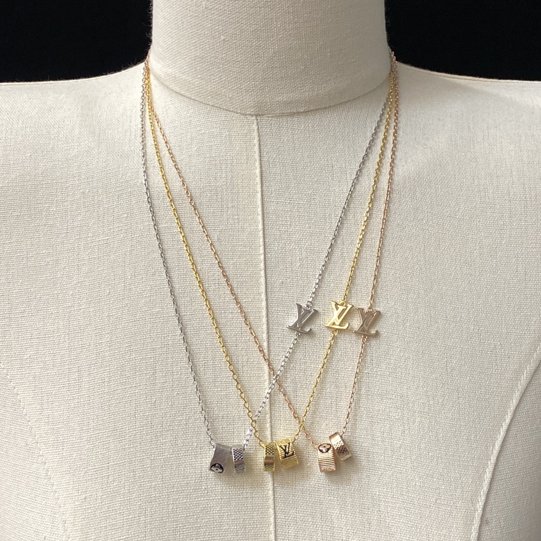 [TOP] Louis Vuitton LV Necklace - 3 Color