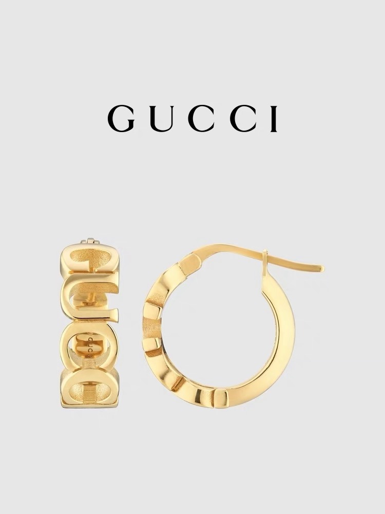 [TOP] GUCCI  Earrings - Gold