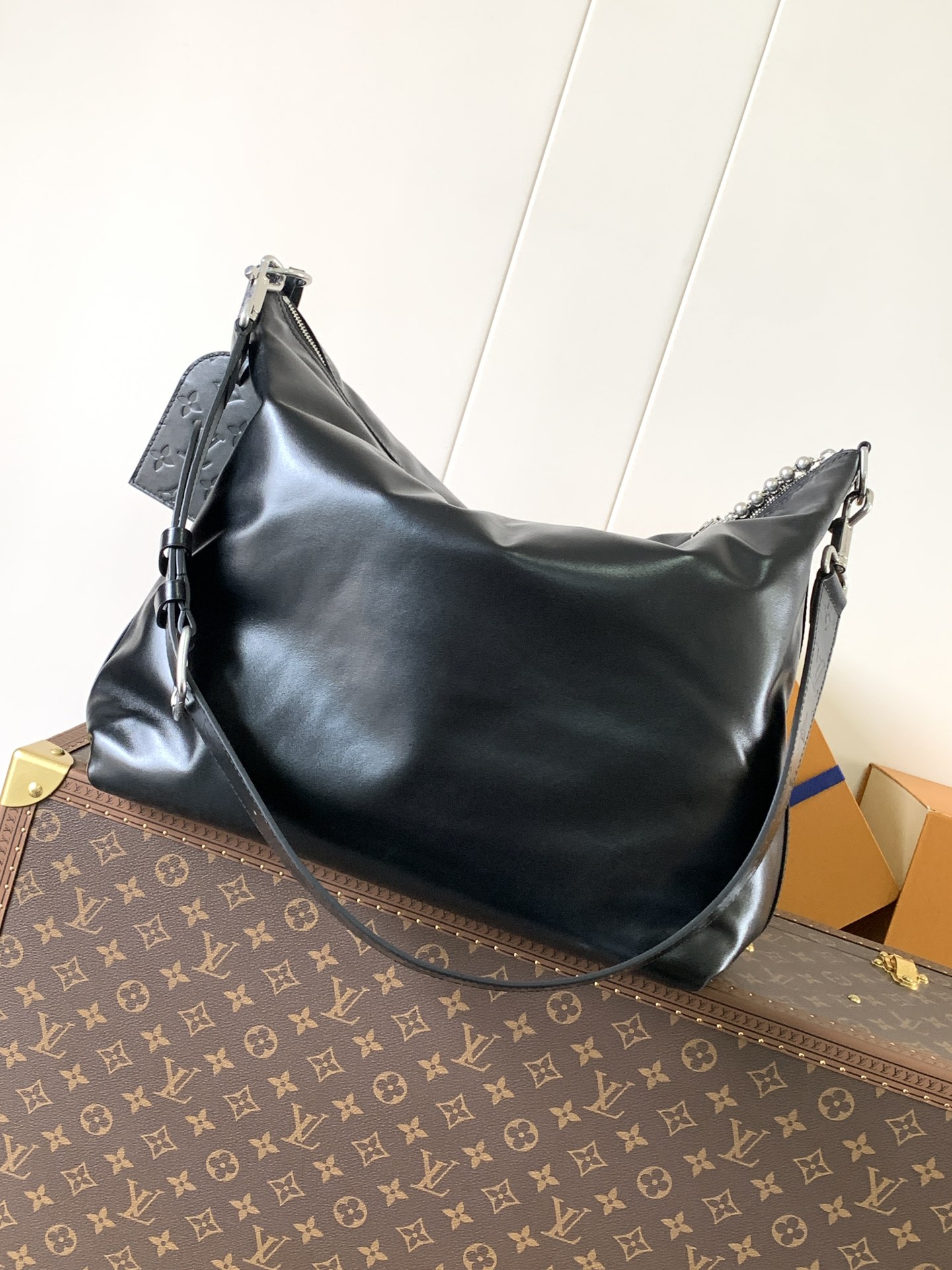 [TOP] Louis Vuitton LV L*V Metis Handbag 48x36x12cm - Black