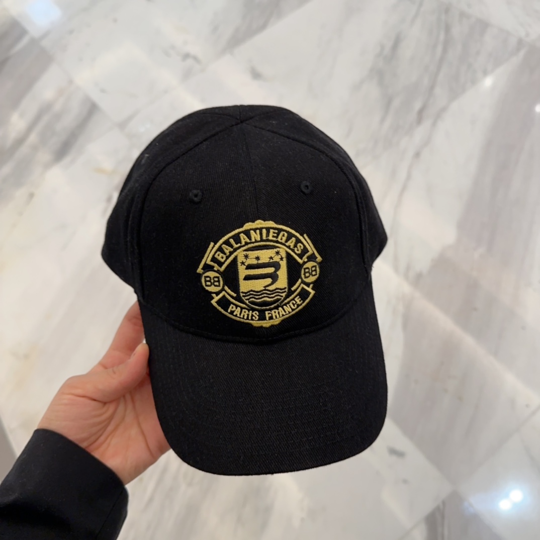 [TOP] BALENCIAGA Baseball Cap - 2 Colors
