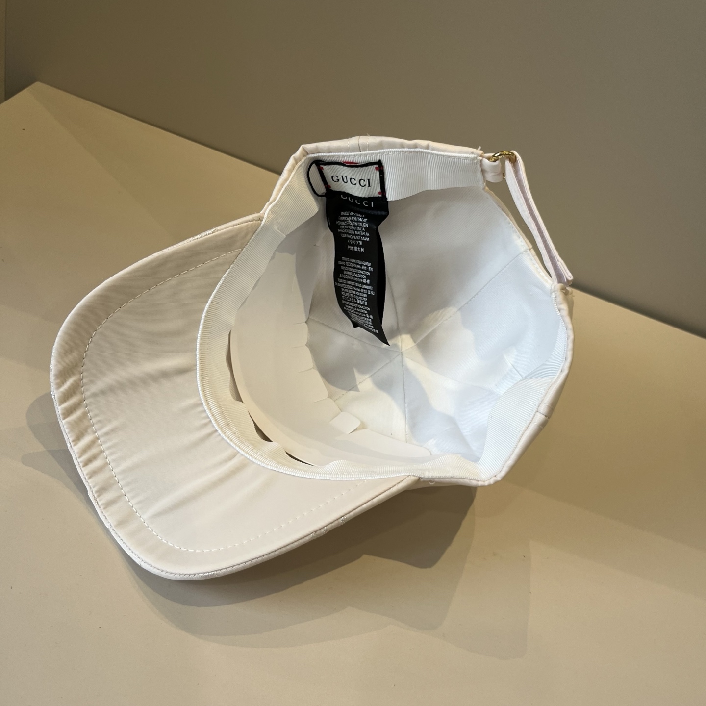 [TOP] GUCCI Embroidery Baseball Cap - 2 Colour