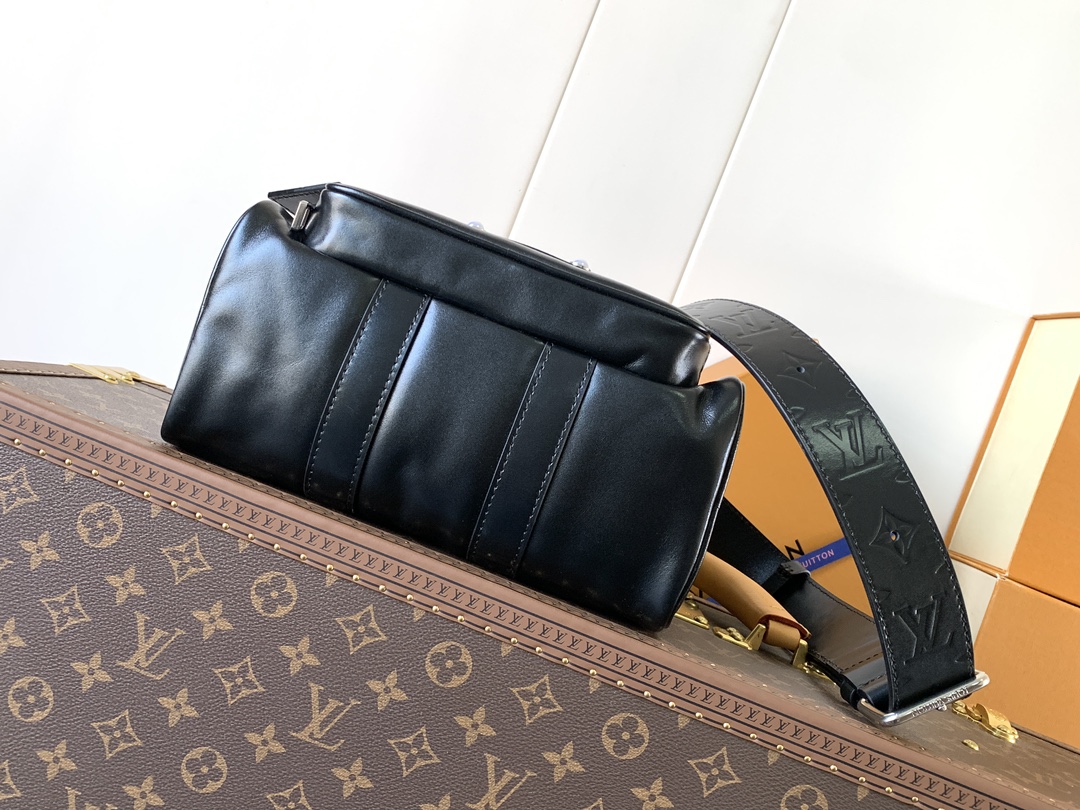 [TOP] Louis Vuitton LV Keepall Cargo Bandoulière Handbag 25cm - Black