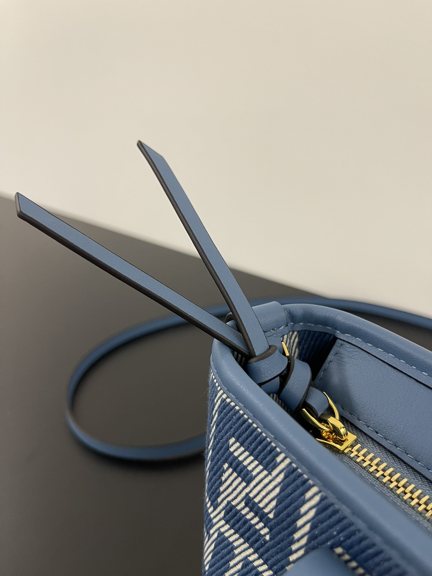 [TOP] FENDI Roll Bag Mini 23*19.5*15cm - Blue