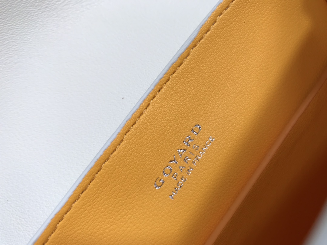 [TOP] Goyard Mini Saigon Bag 20x14.5×9cm  - White&Gray