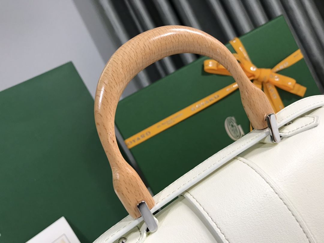 [TOP] Goyard Mini Saigon Bag 20x14.5×9cm  - White&Gray